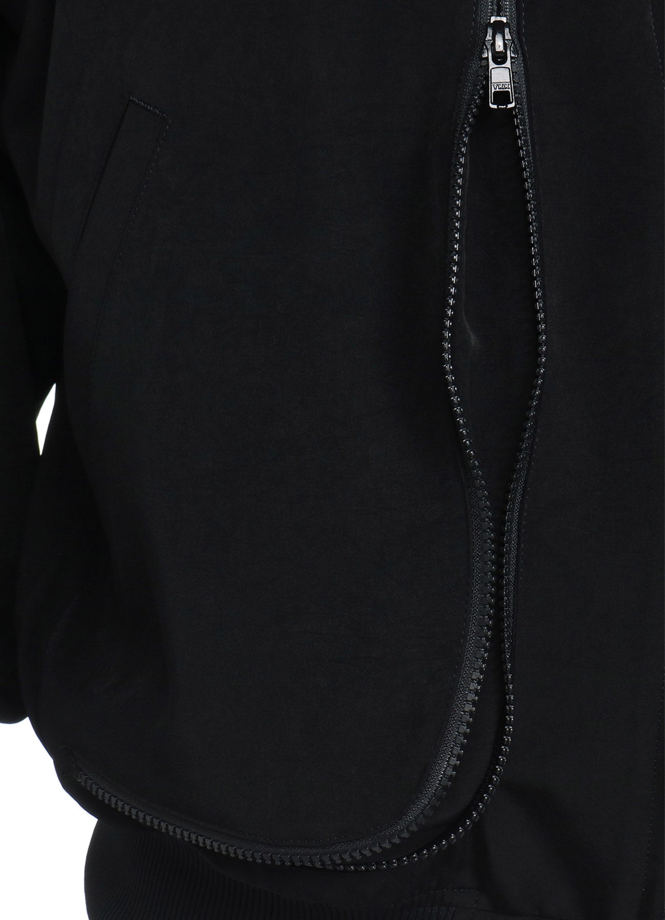 Stylish Crepe de Chine Blouson with Gusseted Zippered Pockets | Women's Fashion Jacket for Work & Casual Outfits
