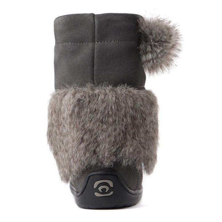 Waterproof Faux Fur Youth Snowy Owlet Winter Jacket - Cozy Kids Outerwear for Cold Weather & Outdoor Adventures