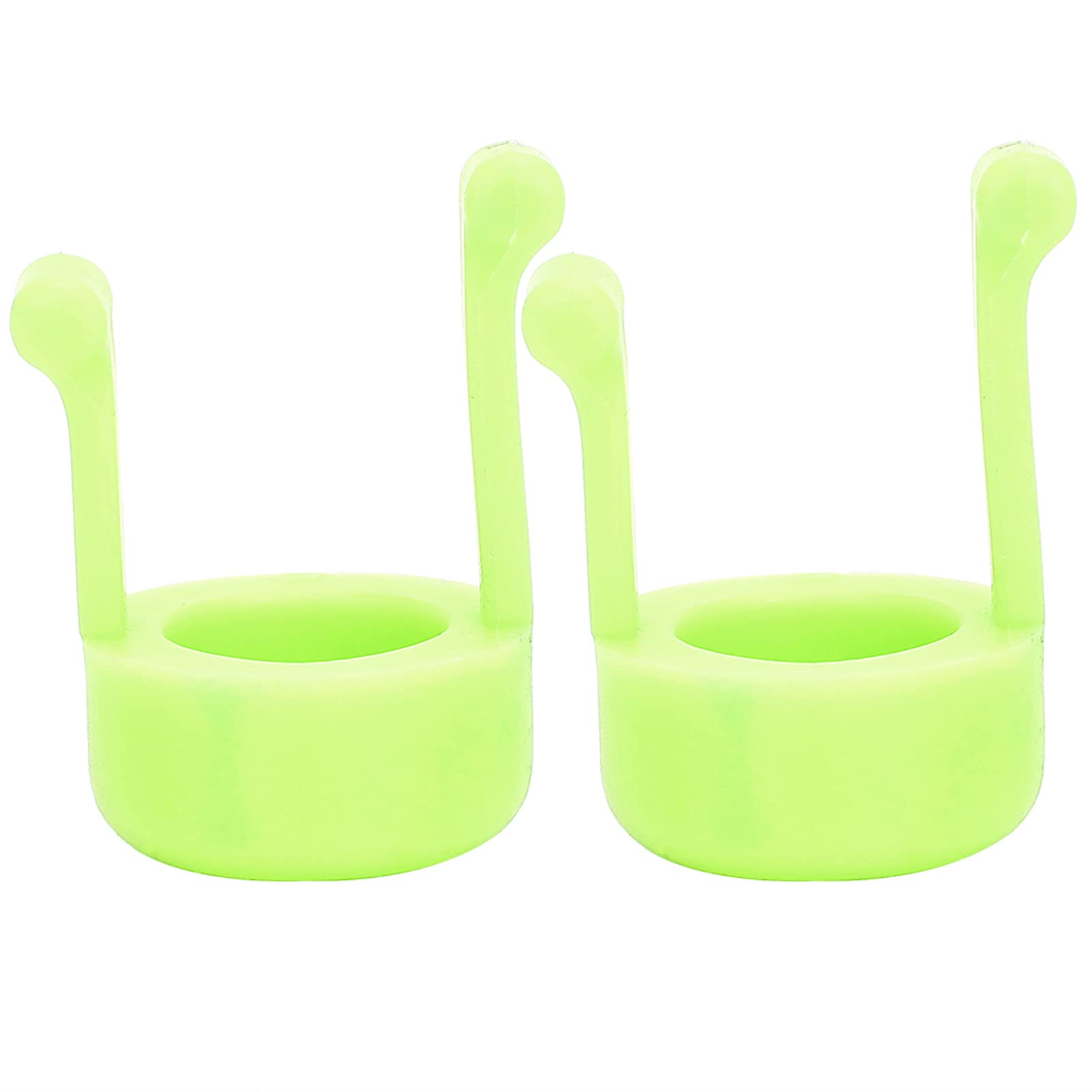 Portable Eye Drop Bottles with Holder - 2 Pack Green Travel-Sized Eye Drop Containers for Dry Eyes & Contact Lens Care - Perfect for Travel, Office & Home Use