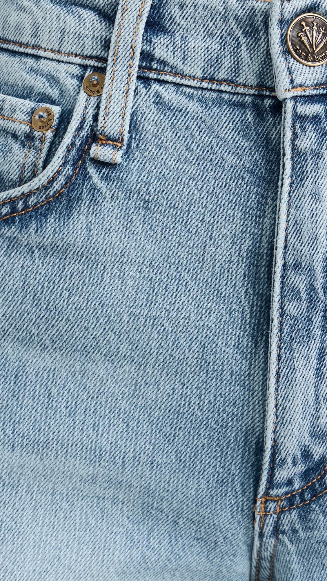rag & bone Women's Andi Jeans - High Rise Skinny Jeans for Women | Stretch Denim, Comfort Fit | Perfect for Work, Date Night & Casual Outings
