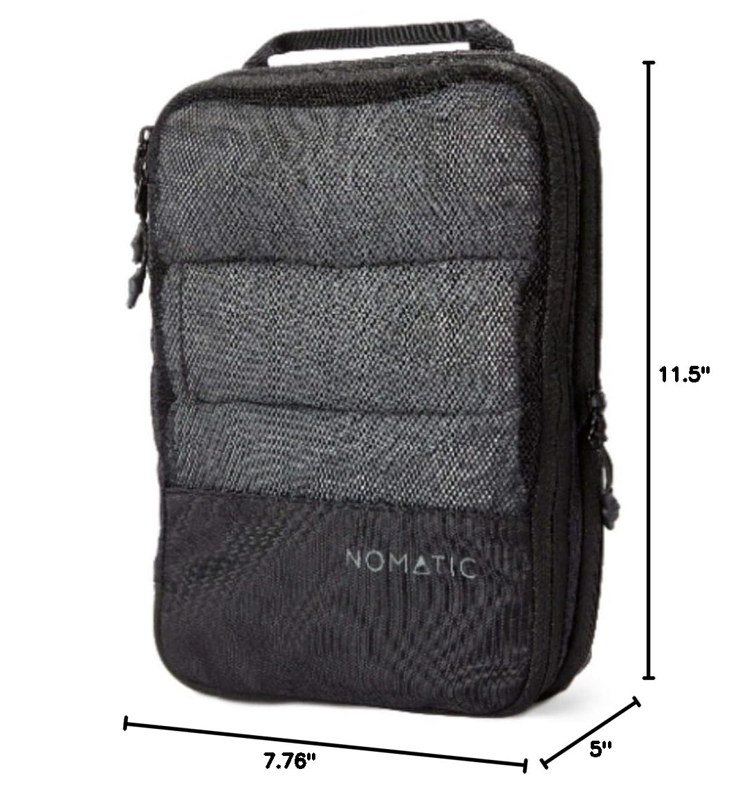 NOMATIC Packing Cubes Set - 4-Piece Compression Luggage Organizers for Carry-On, Suitcases & Travel Bags (Medium Size) - Perfect for Business Trips, Vacations & Weekend Getaways