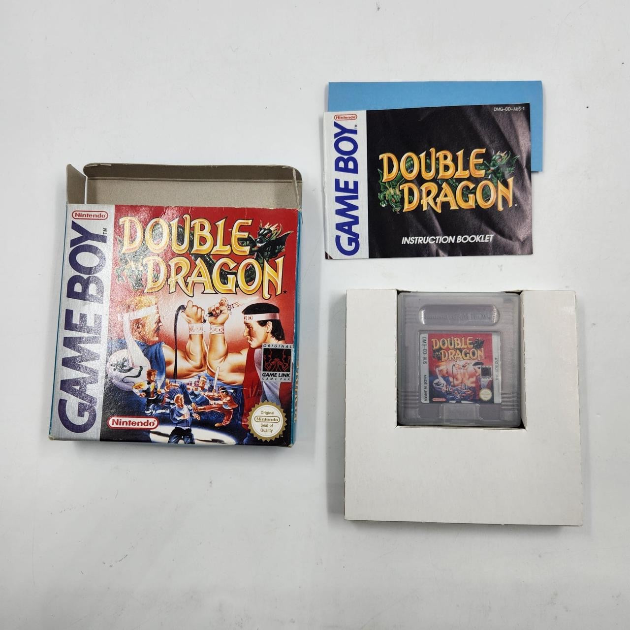 Original Double Dragon Game for Nintendo Gameboy - Complete Boxed Edition - Retro Gaming Collectible & Classic Action Adventure for Kids & Adults