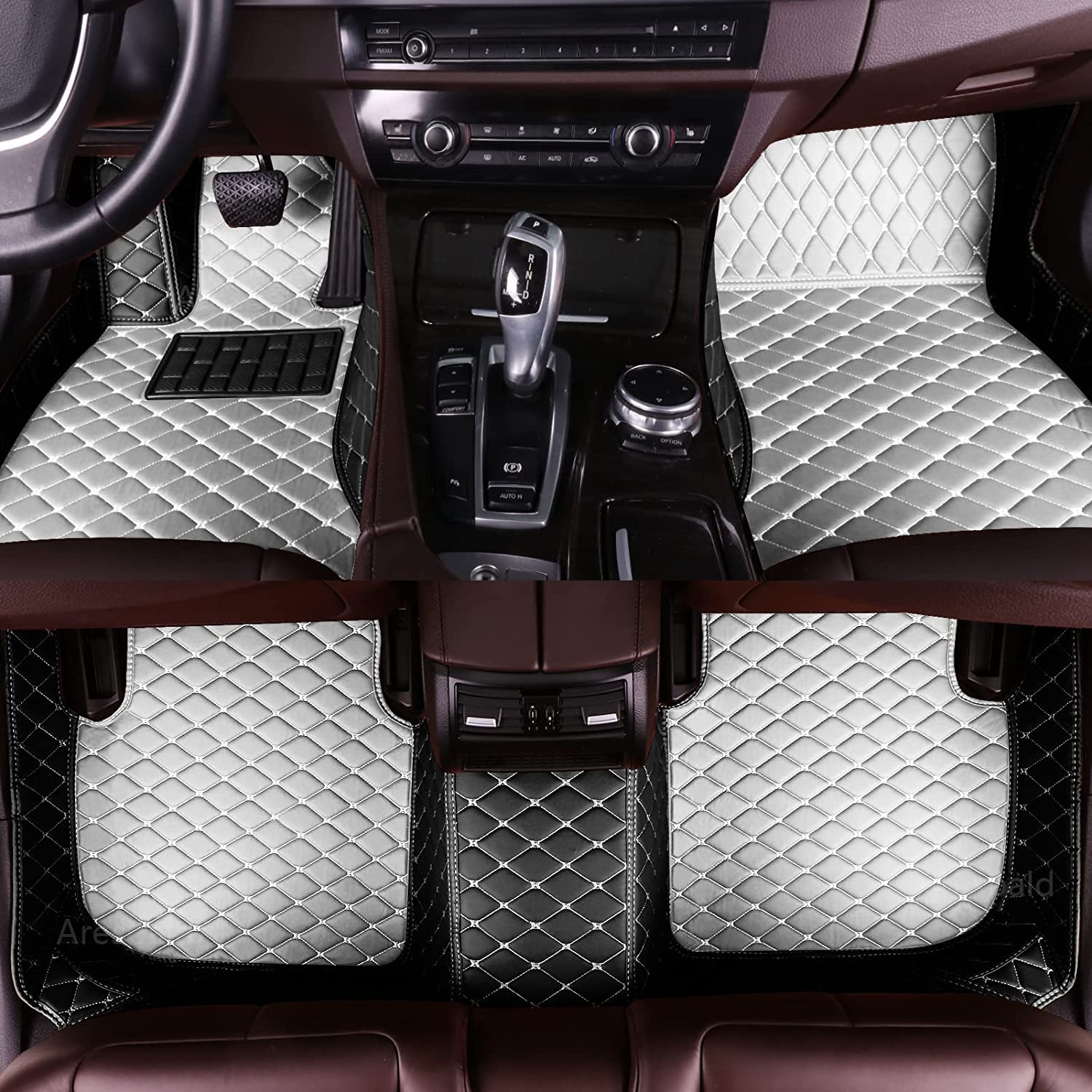 Aresbald Custom All-Weather Car Mats for SUV Sedan Coupe - Waterproof Anti-Slip Floor Mats Full Coverage Protection | Perfect for Daily Commute, Road Trips & Extreme Weather Conditions
