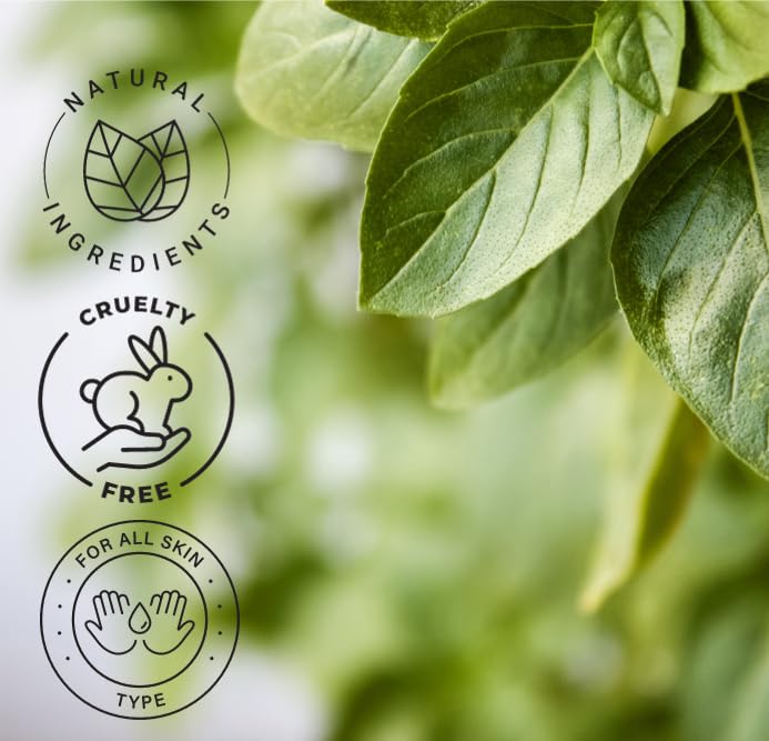 100% Pure Basil Essential Oil - 1oz Bottle - Aromatherapy, Stress Relief & Hair Care - Greenhealth - Perfect for Diffusers, Massage & DIY Skincare