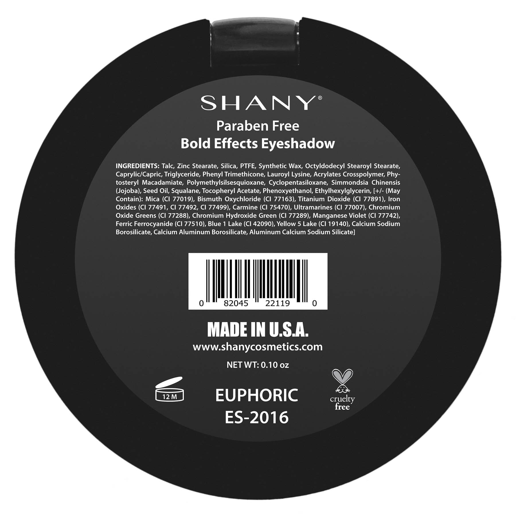 Bold Effect Eye Shadow - Paraben Free & Made in USA | Long-Lasting Pigmented Eyeshadow for Day & Night Makeup Looks