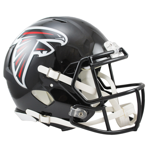 Authentic Riddell Revolution Speed Football Helmet - Atlanta Falcons NFL Team - Perfect for Games, Training, and Collectors
