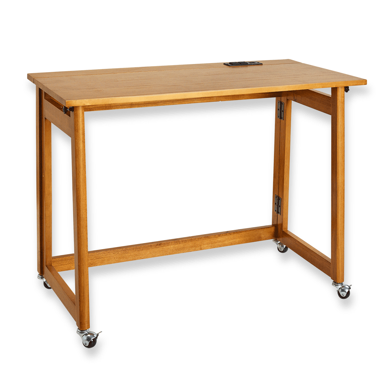 Foldable Computer Desk for Small Spaces - Portable Home Office Desk with Adjustable Height, Perfect for Apartments, Dorms & Workspaces