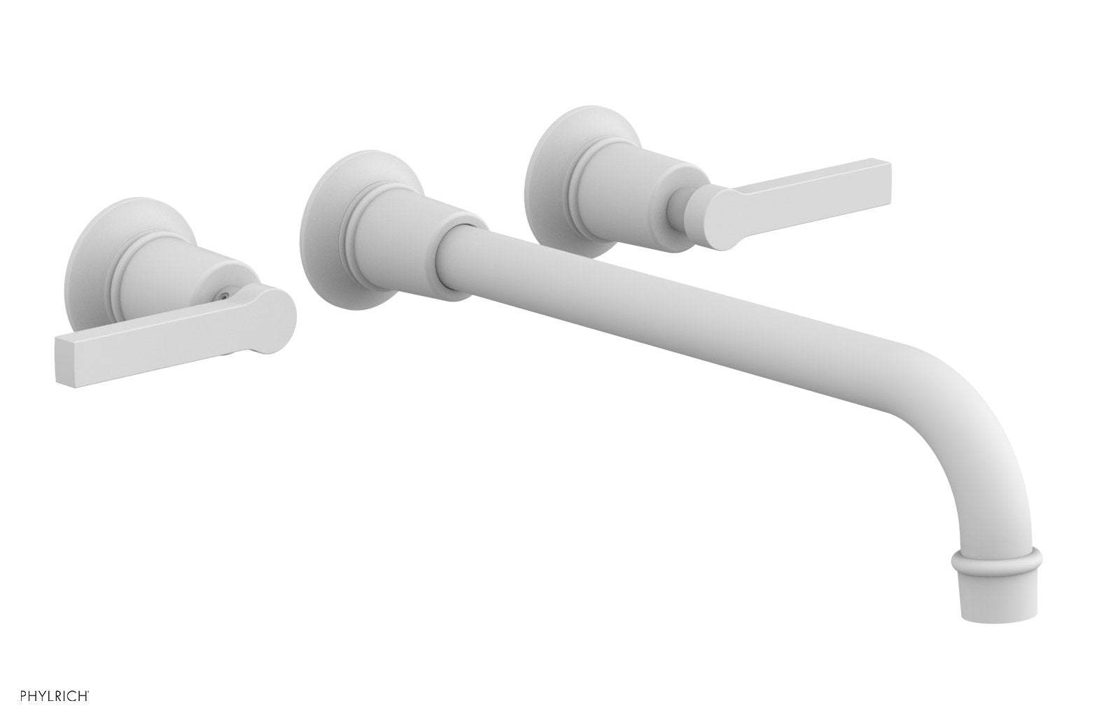 HEX MODERN Wall Mount Lavatory Faucet Set with 12