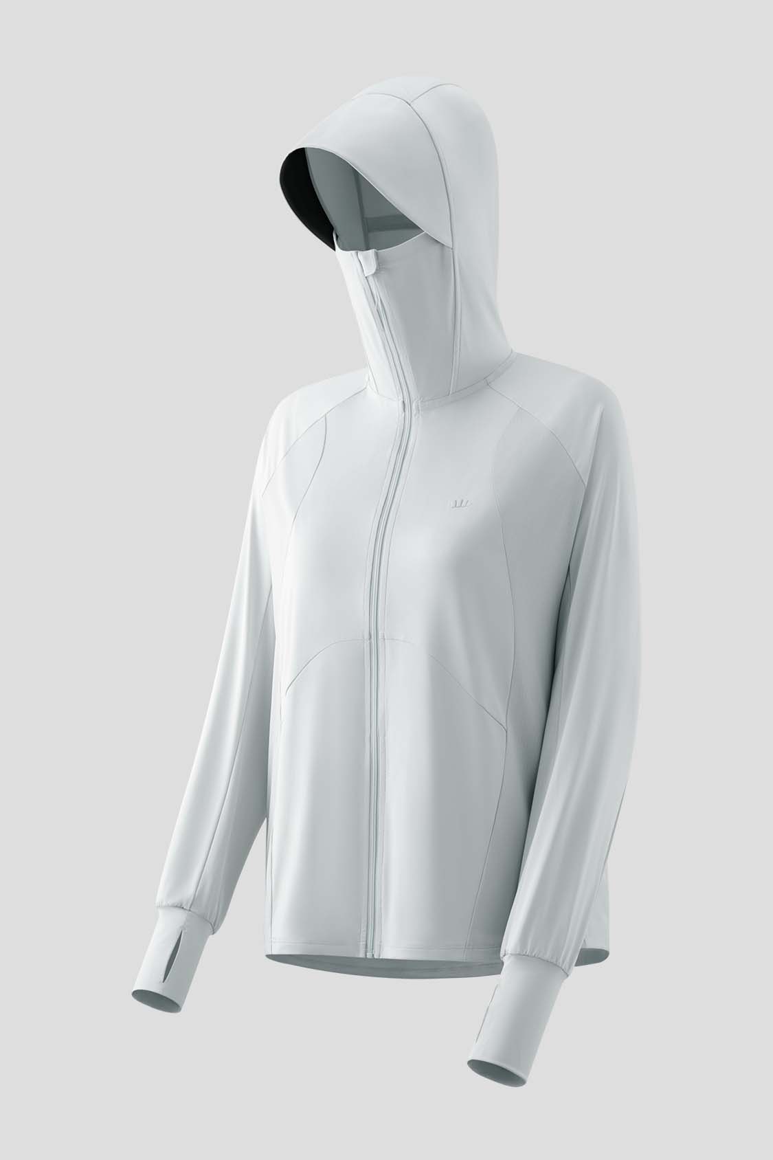 Lush Women's Cooling Loose Sun Jacket UPF100+ UV Protection Lightweight Breathable Summer Cover-Up for Beach, Pool & Outdoor Activities