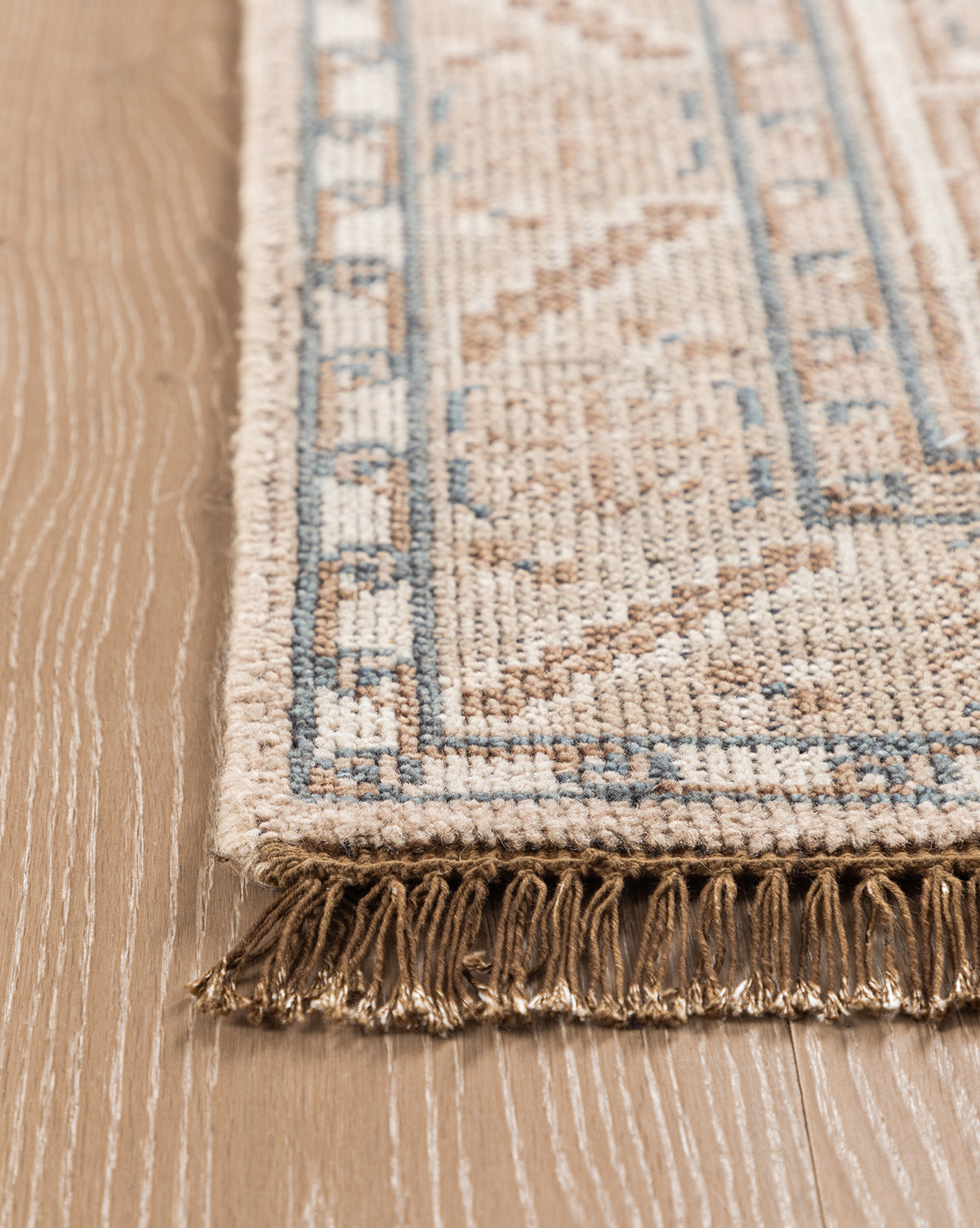 Hand Knotted Wool Rug by Nunez - Premium Handmade Area Rug for Living Room, Bedroom & Dining Room - Soft & Durable Home Decor