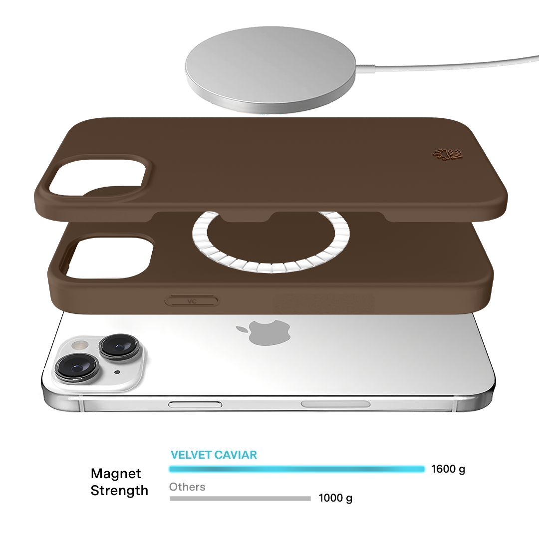 Premium Espresso Brown iPhone Case - Slim Protective Cover with Shock Absorption for iPhone [Model] | Perfect for Everyday Use, Travel & Outdoor Activities