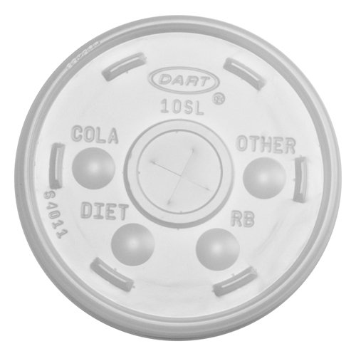 Dart® Insulated Foam Cups - 10 oz, 100-Pack (DCC 10J10) - Hot & Cold Beverage Containers for Coffee, Tea, and Parties