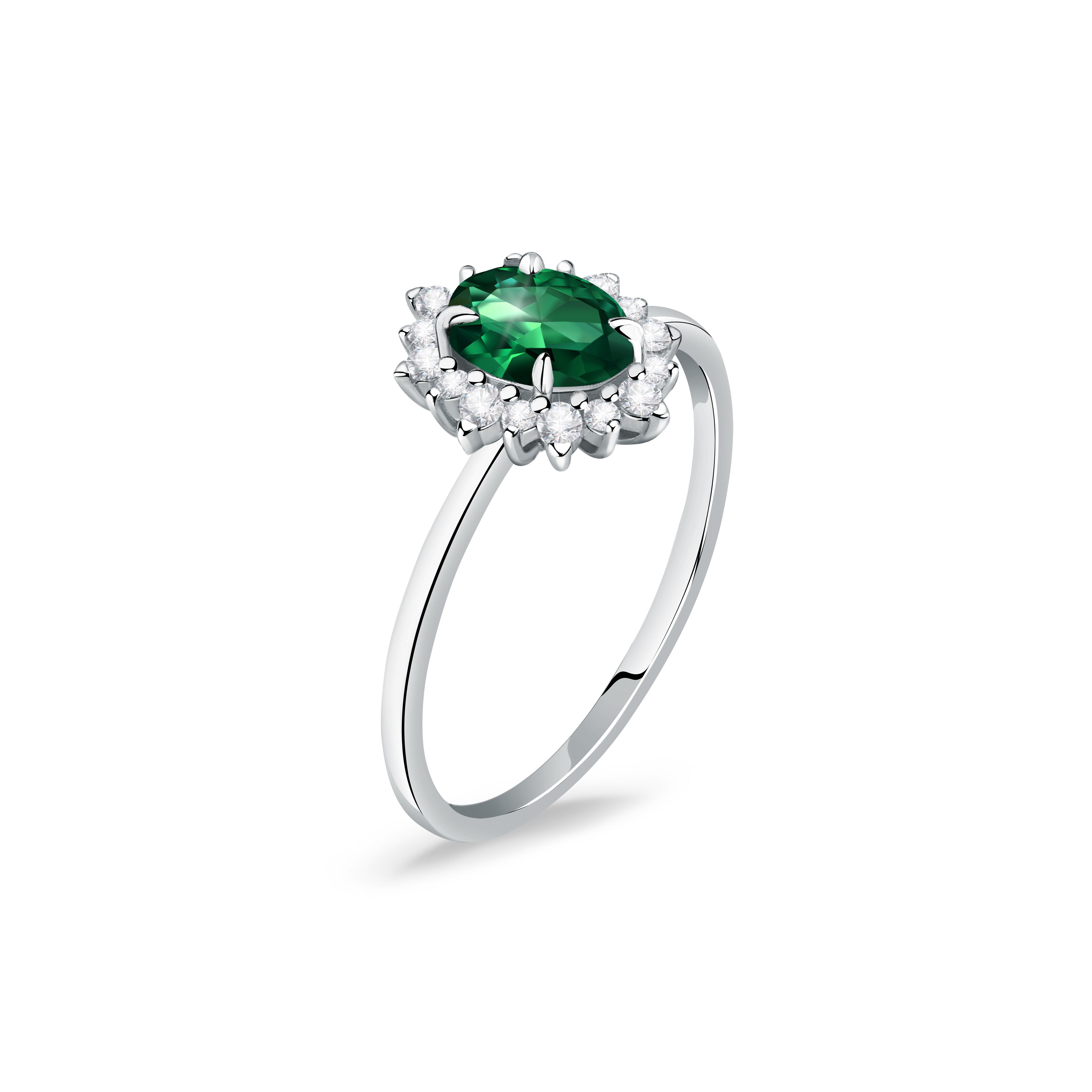 ANELLO Women's Diamond Classic Gemstone Ring LDW100169020I - Elegant Jewelry for Weddings, Parties & Special Occasions