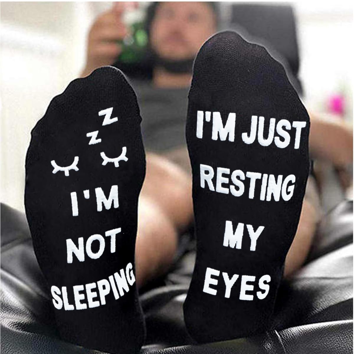 Funny Gamer Socks - Do Not Disturb I'm Gaming Novelty Socks for Men & Women - Comfortable Cotton Gaming Socks for PC, Console & Esports Players
