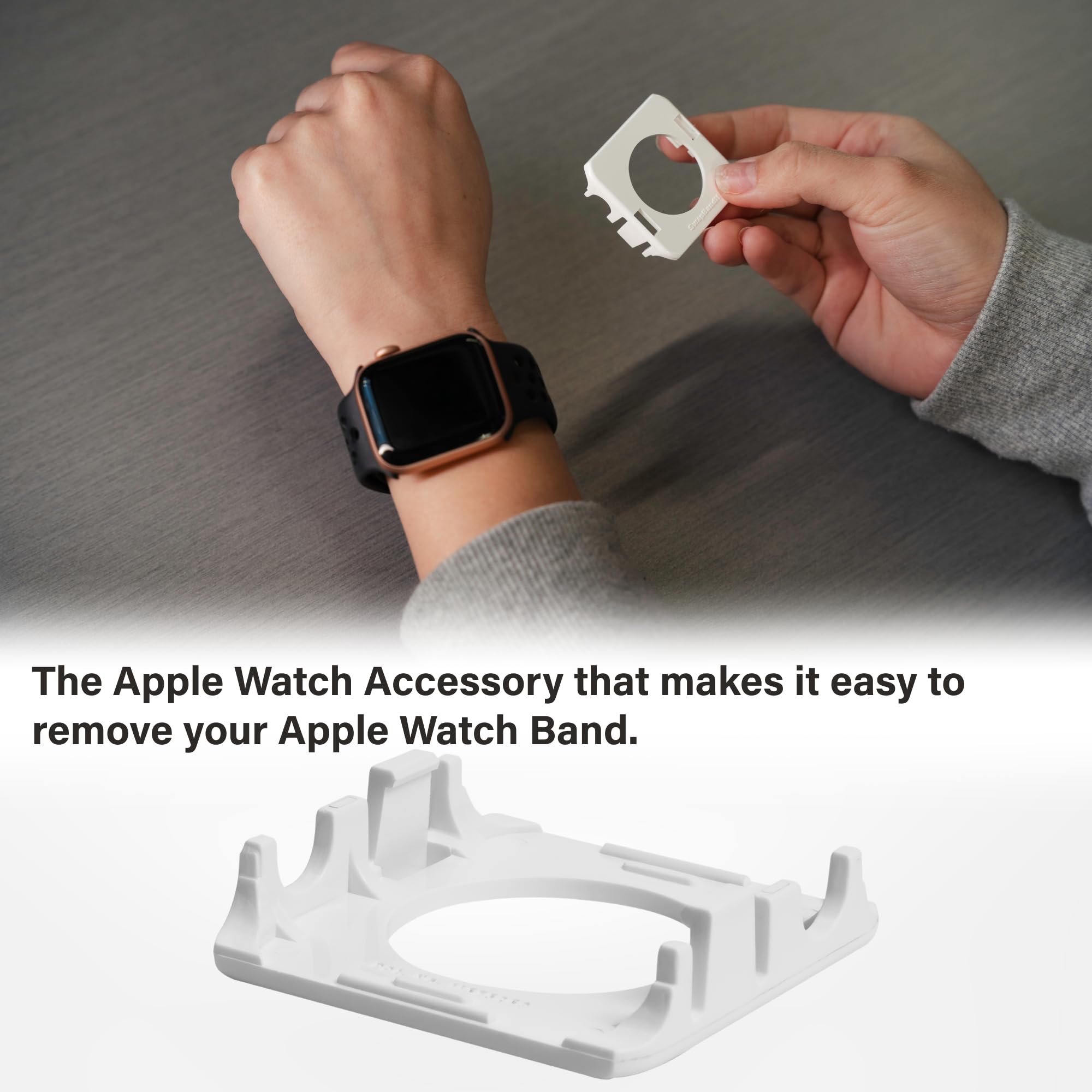 Apple Watch Band Replacement Tool - Ultra1&2 Watch Strap Changer with Patented Ergonomic Design for Easy Removal | Perfect Accessory for Watch Lovers | Ideal for Travel, Workouts & Daily Strap Changes