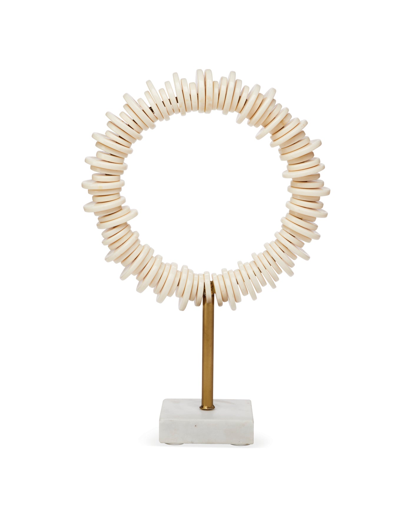 Arena Ring Sculptures (Set of 2) - Modern Geometric Wall Art for Home & Office Decor - Perfect for Living Room, Bedroom, or Workspace