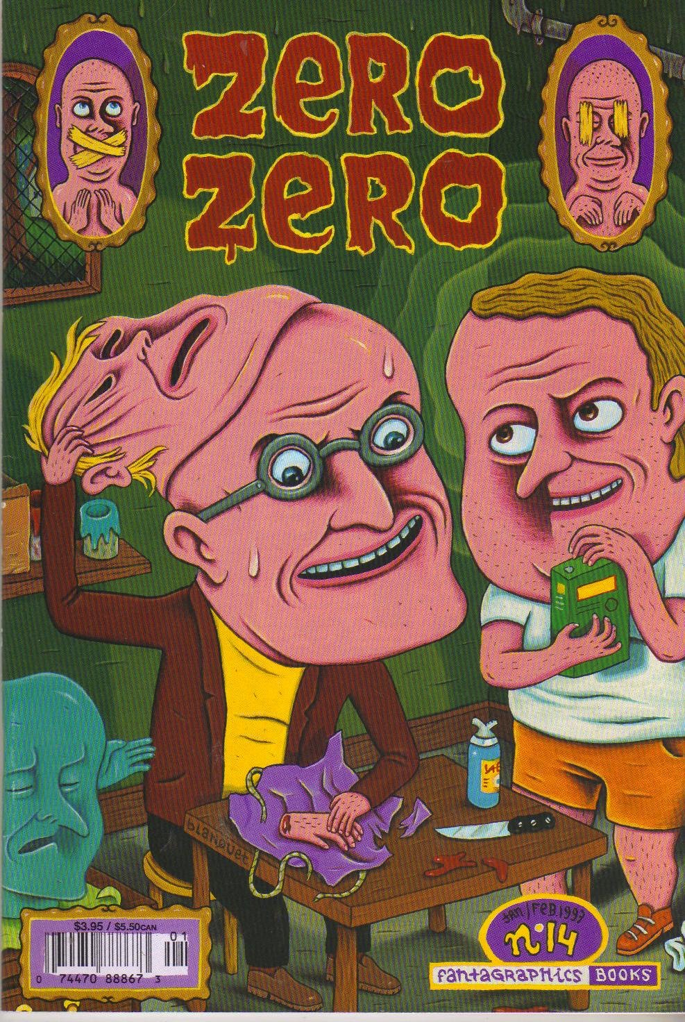 Zero Zero #14 Comic Book (January/February 1997) - Rare Collectible for Comic Enthusiasts & Vintage Pop Culture Fans