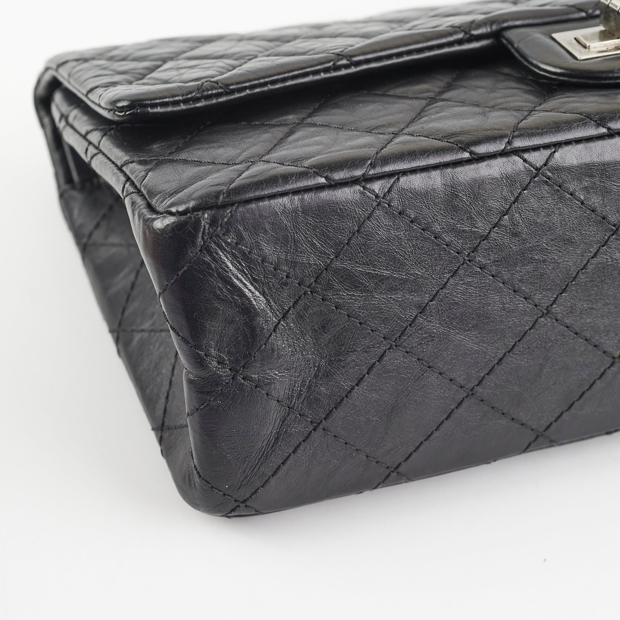 Chanel Reissue 226 Black Calfskin Shoulder Bag for Women | Luxury Leather Handbag | Perfect for Work, Evening Events & Special Occasions