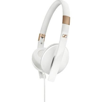 Sennheiser HD 2.30i White Closed-Back On-Ear Headphones with In-Line Microphone - Perfect for Commuting, Gaming & Music Listening