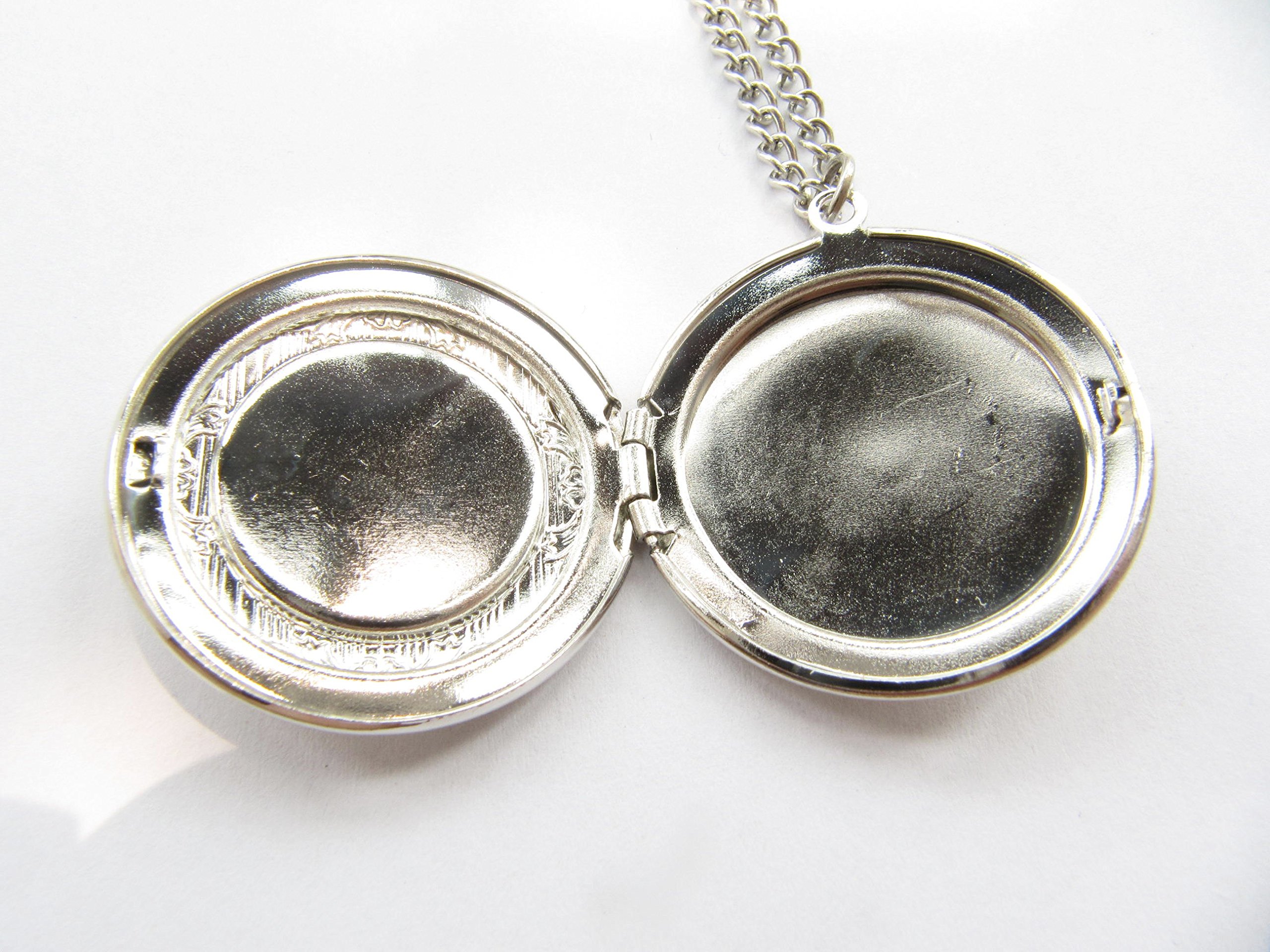 Silver Bird Locket Necklace - Woodland Jewelry Pendant for Bird Photography & Nature Lovers | Perfect Gift for Birdwatchers, Outdoor Enthusiasts & Nature-Inspired Fashion