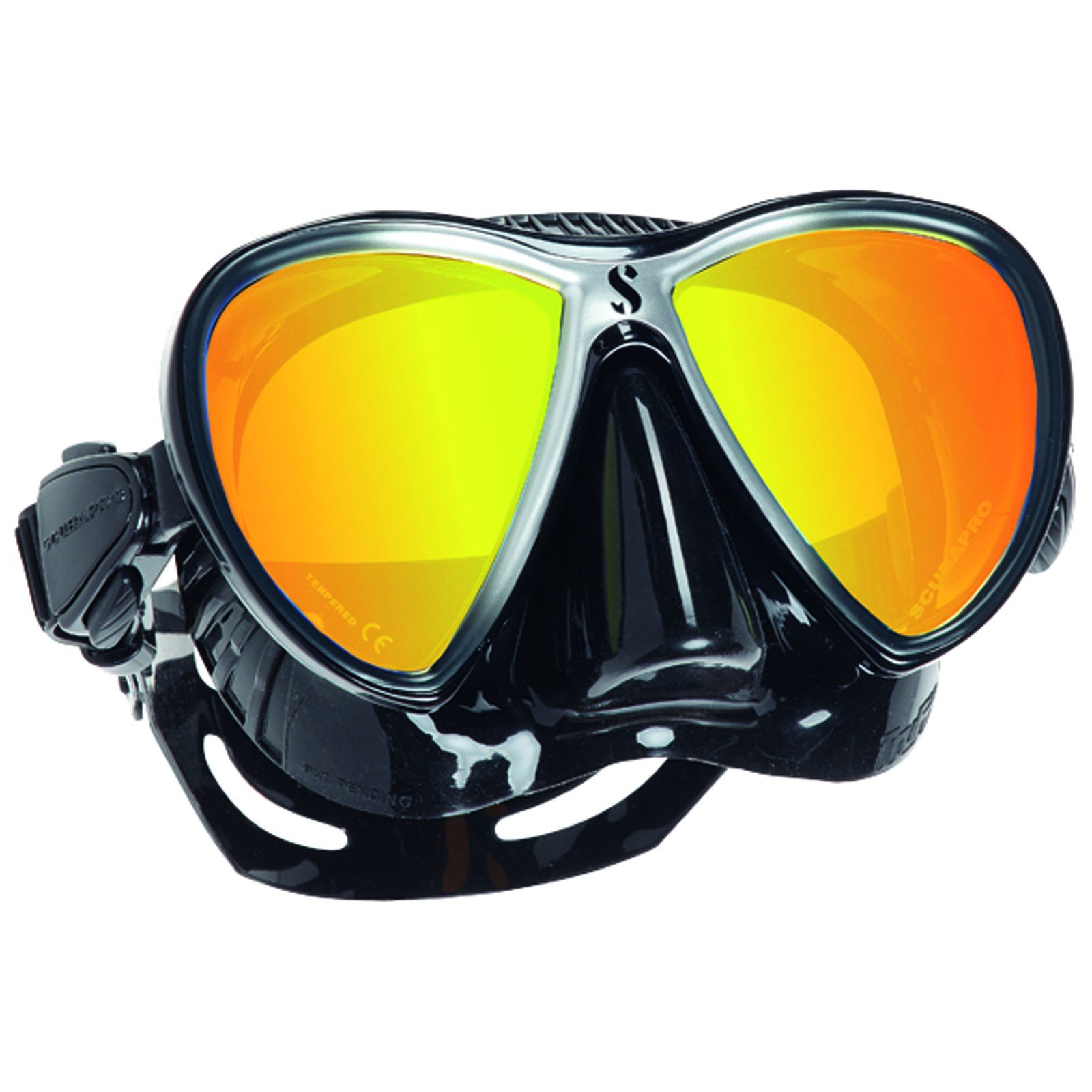 SCUBAPRO Synergy Twin Dive Mask - Professional Scuba Diving Mask for Clear Underwater Vision | Perfect for Snorkeling, Spearfishing & Marine Exploration