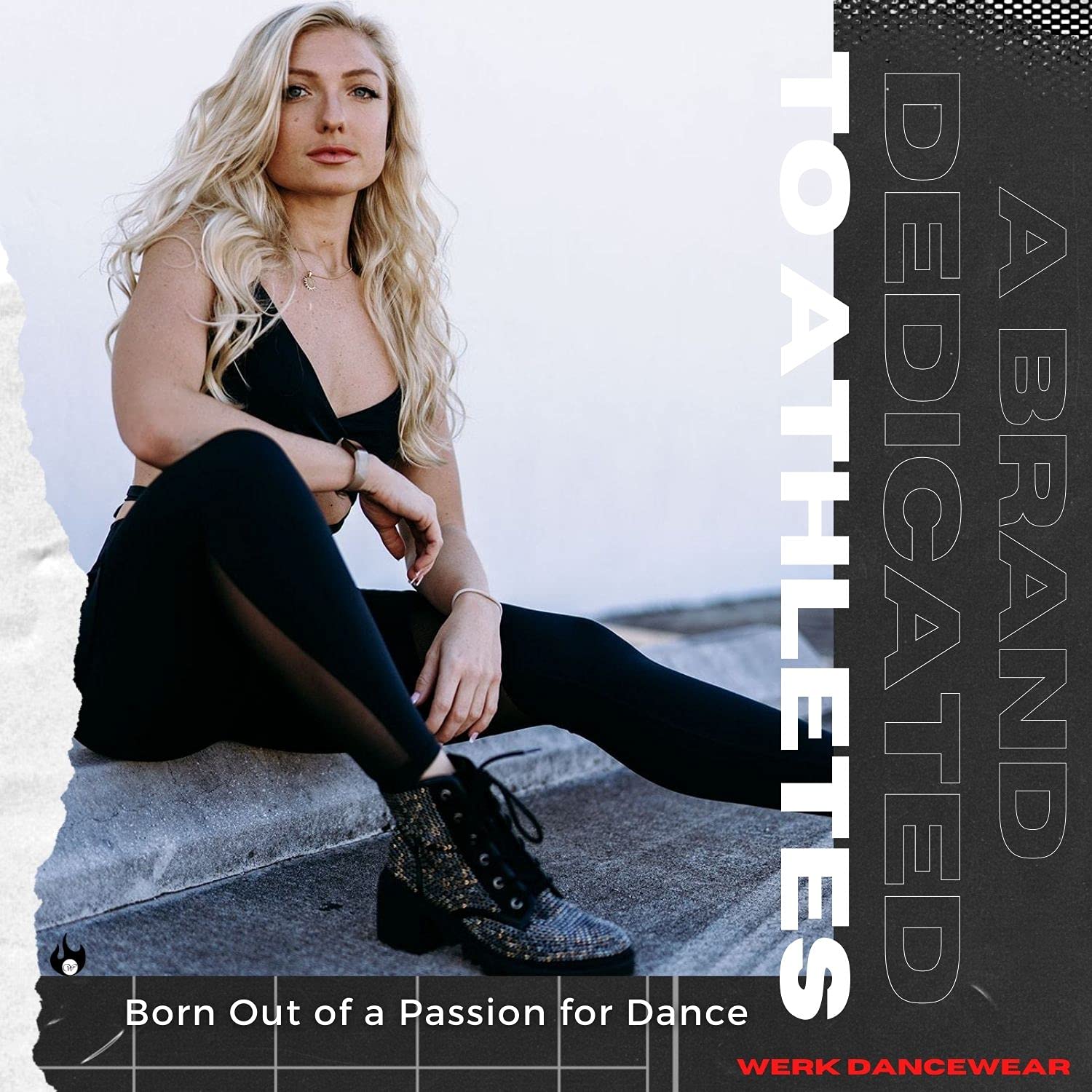 Werk Dancewear Cargo Leggings - Stylish High Waist Yoga Pants with Pockets for Women, Comfortable Workout Leggings for Dance, Gym & Everyday Wear