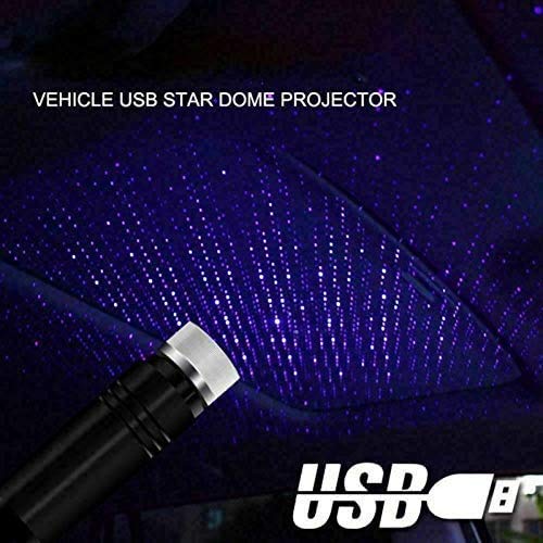 LED Car Roof Star Night Light - USB Powered Adjustable Atmosphere Lamp with Sakura Projector for Romantic Auto Ceiling Decor | Perfect Gift for Cars, Bedrooms & Home Decor | Creates Dreamy Ambiance for Date Nights & Relaxation