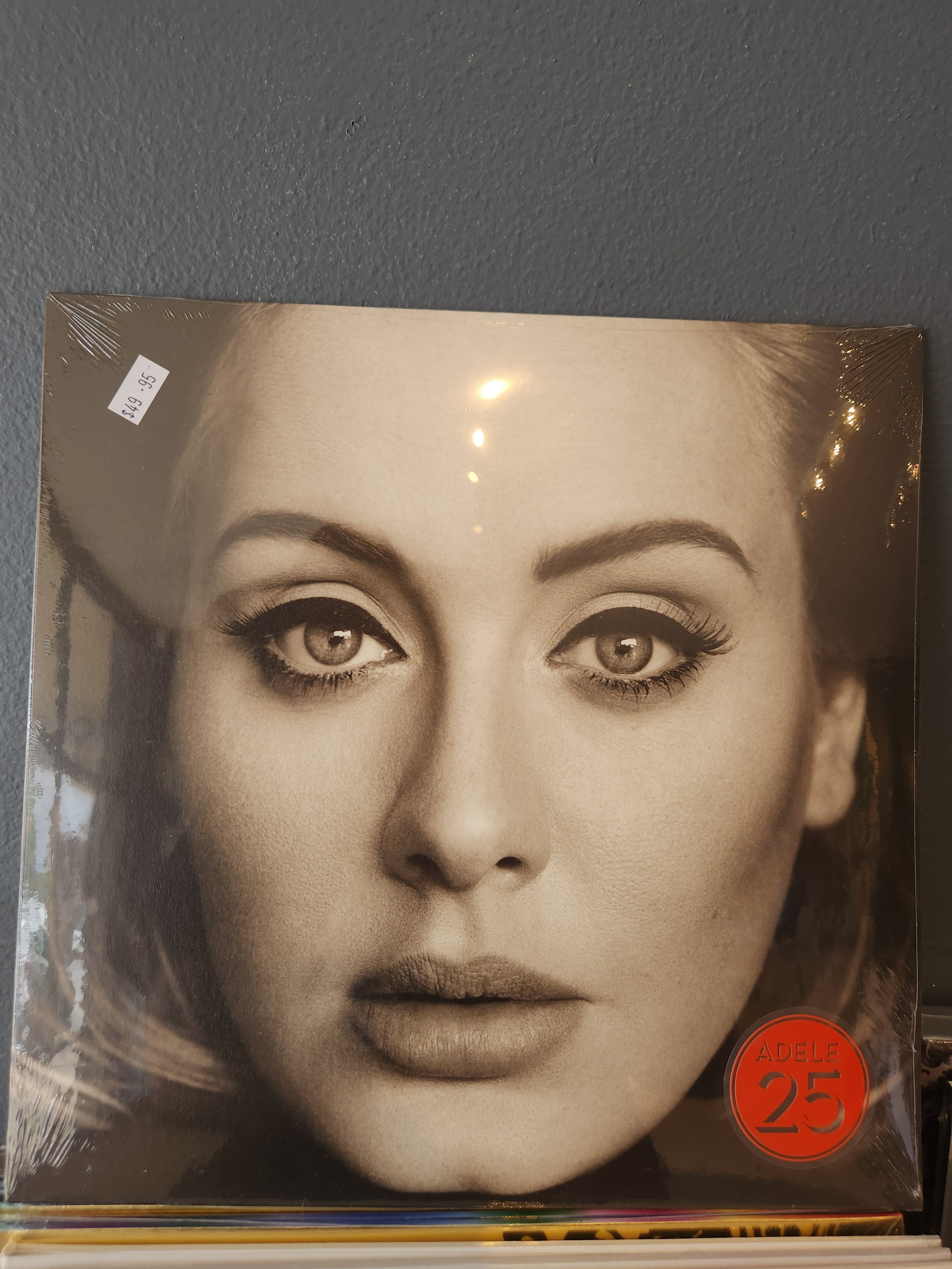 Adele 25 Vinyl LP Record - Deluxe Edition | Pop Music Album for Collectors & Audiophiles | Perfect for Home Listening & Gift Giving