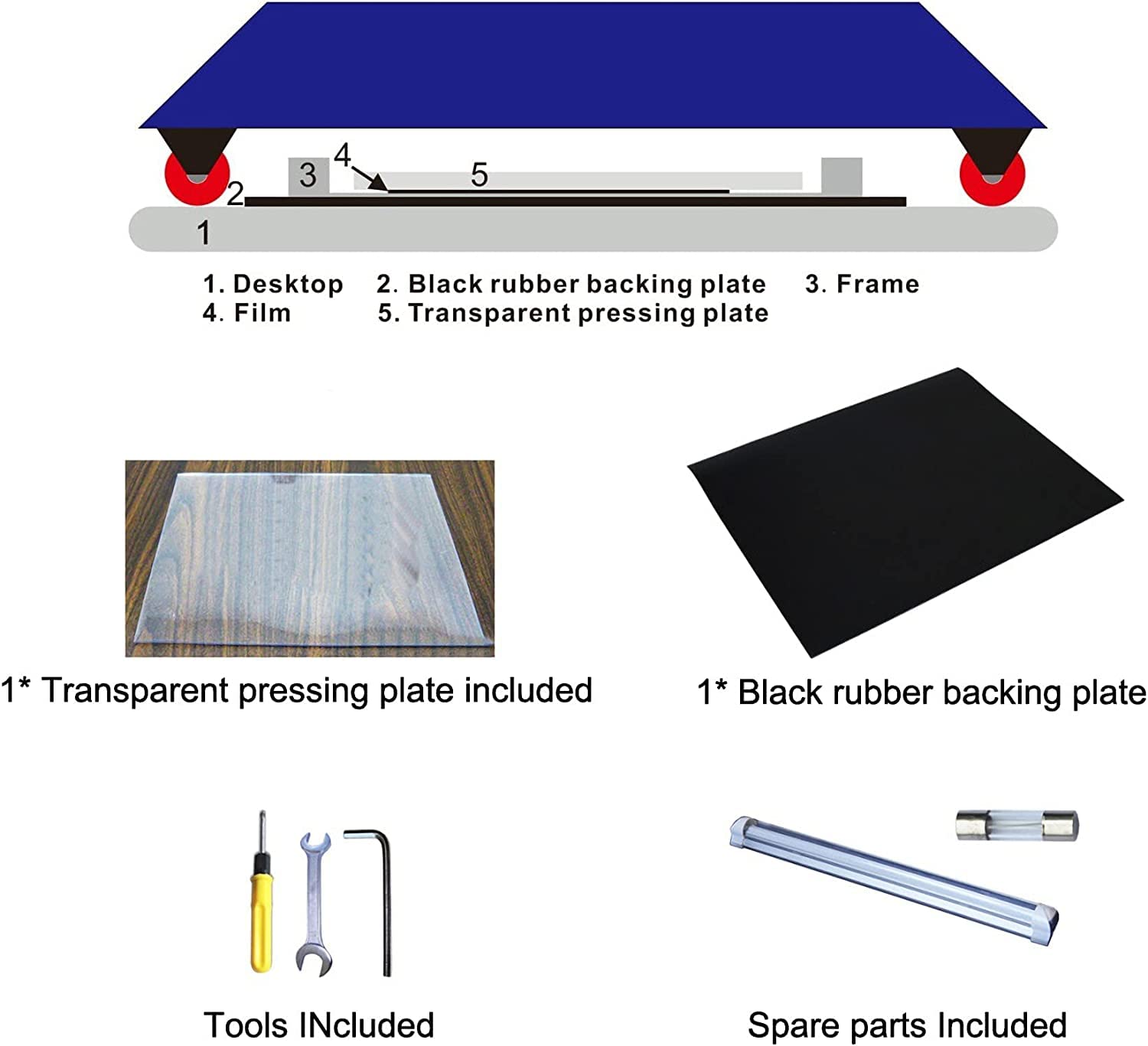 INTSUPERMAI 24x30inch UV Exposure Unit for Silk Screen Printing - LED Light Box with Timer, 110V | Perfect for DIY T-Shirt Printing, Sign Making & Art Projects