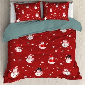 Christmas Snowman Prints Santa-3