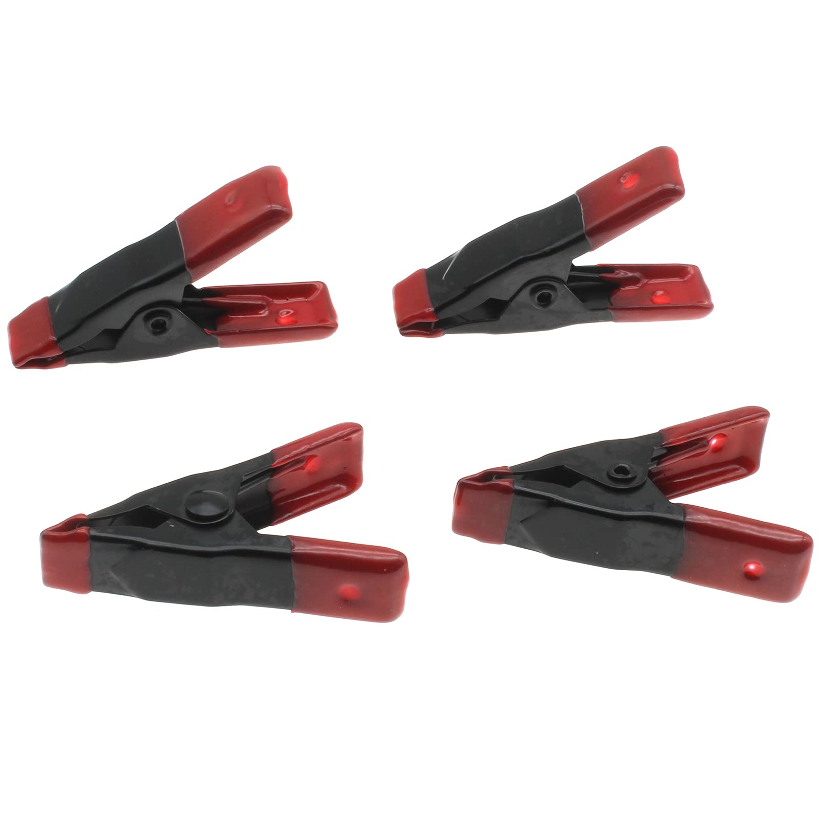 Heavy Duty 2-Inch Metal Spring Clamps for Camping & Woodworking - 8 Pack