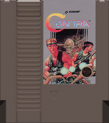 Used Contra NES Video Games - Classic Retro Gaming for Nintendo Entertainment System - Perfect for Collectors & Nostalgic Gamers