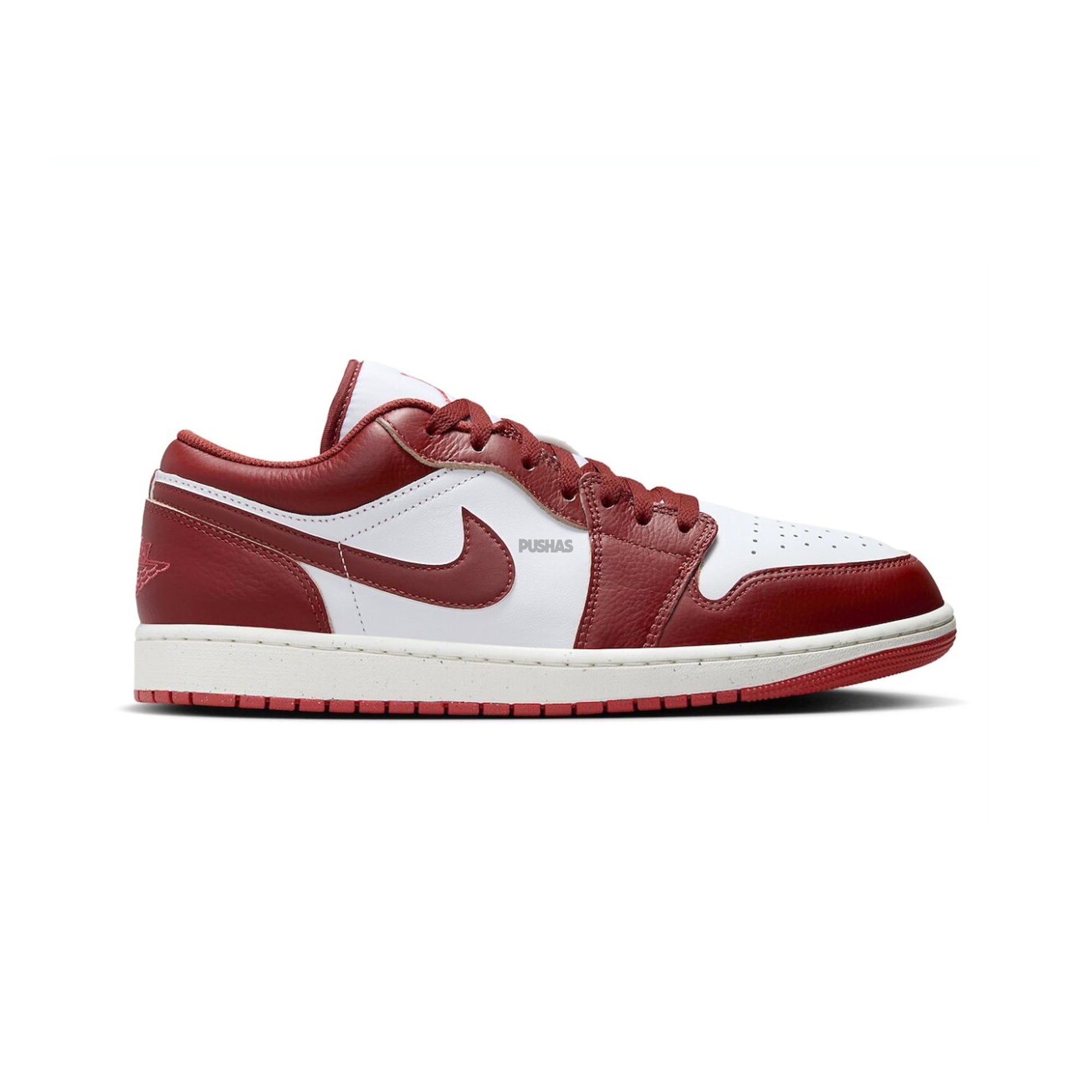 Air Jordan 1 Low 'Dune Red' Sneakers - Men's Basketball Shoes 2024 Edition - Lightweight & Comfortable for Casual Wear, Street Style & Gym Workouts