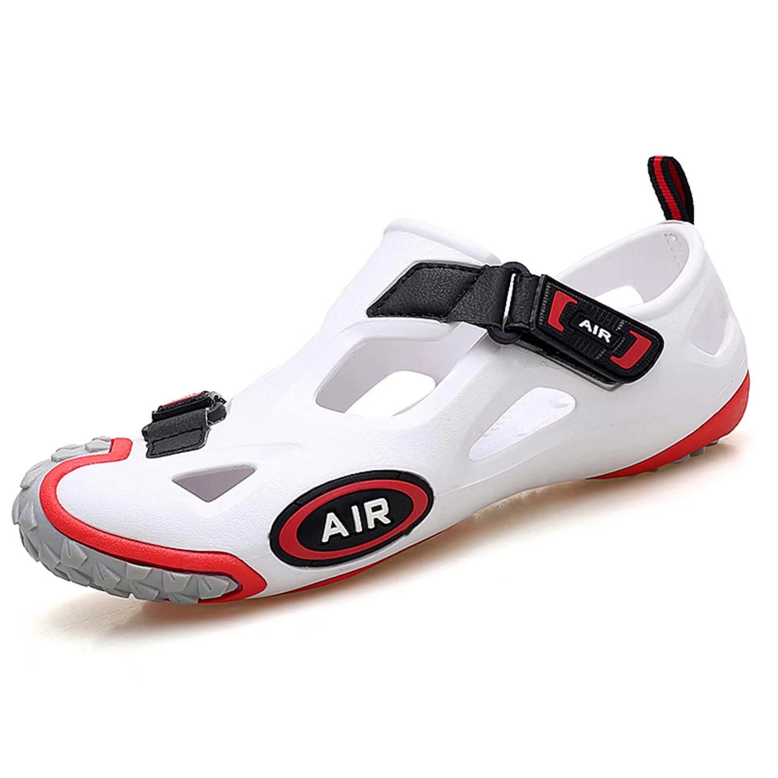 **Men's Athletic Sandals - Outdoor Walking Sandals with Velcro Strap - Lightweight Water Shoes for Summer, Beach, Hiking & Fishing | Perfect for Travel, Camping & Water Sports**
