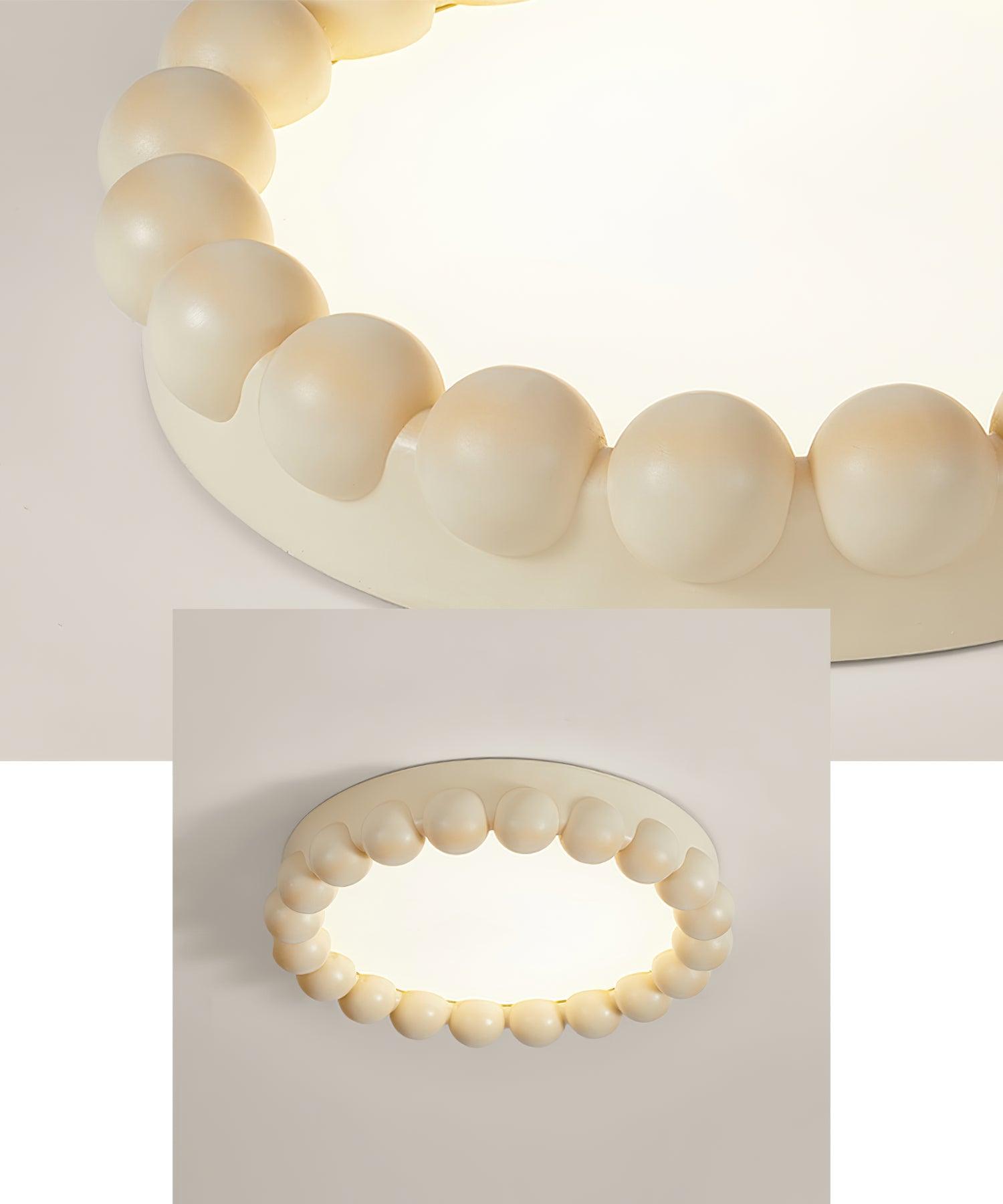 Modern Molina Ceiling Lamp - LED Flush Mount Light Fixture for Living Room, Bedroom, Kitchen | Energy Efficient & Dimmable Indoor Lighting | Perfect for Home, Office & Commercial Spaces