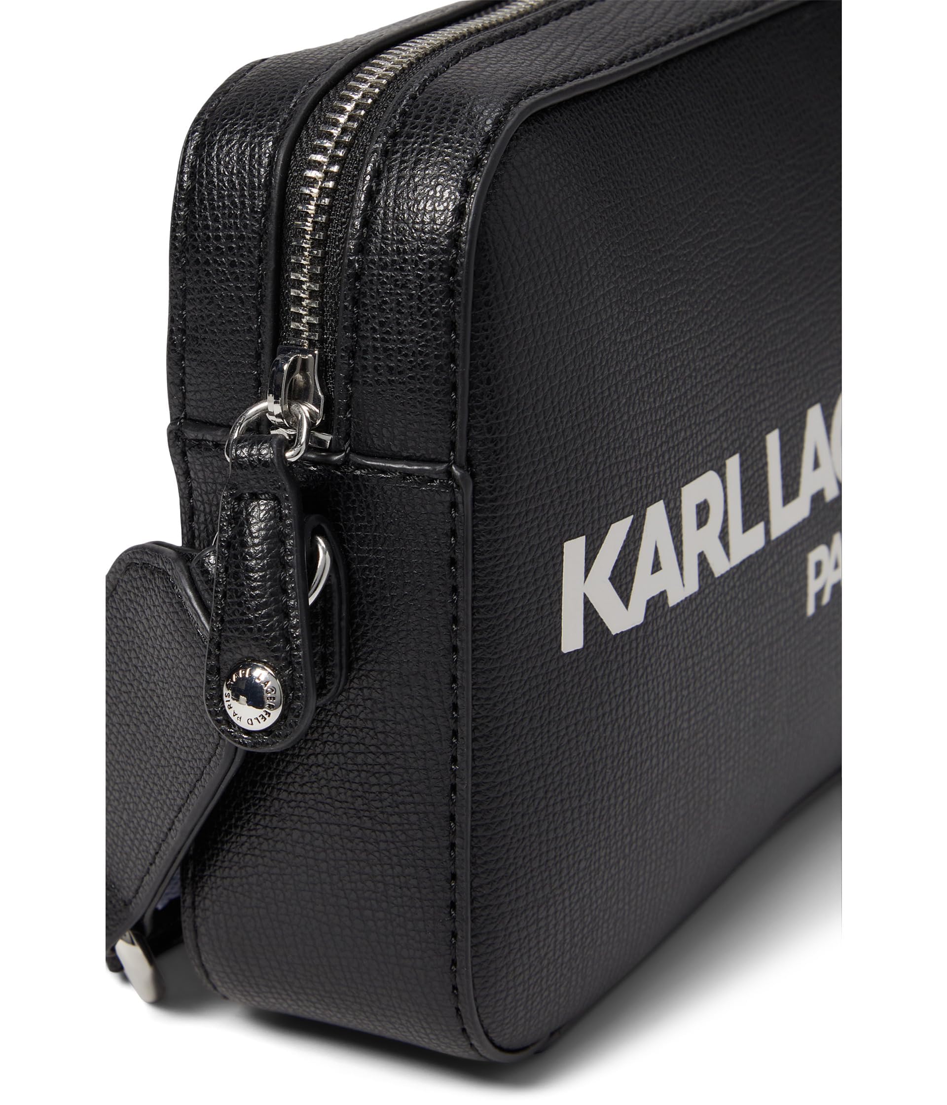 Karl Lagerfeld Paris Maybelle Camera Crossbody Bag - Stylish Leather Shoulder Purse for Women | Perfect for Travel, Shopping & Everyday Use