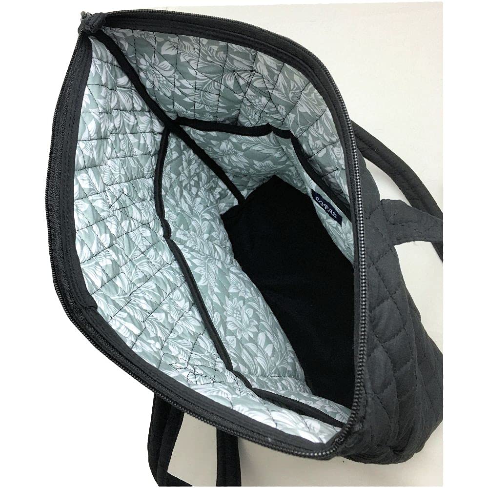 Quilted Shoulder Tote Bag for Women - Stylish Large Capacity Handbag Purse for Work, Travel & Shopping