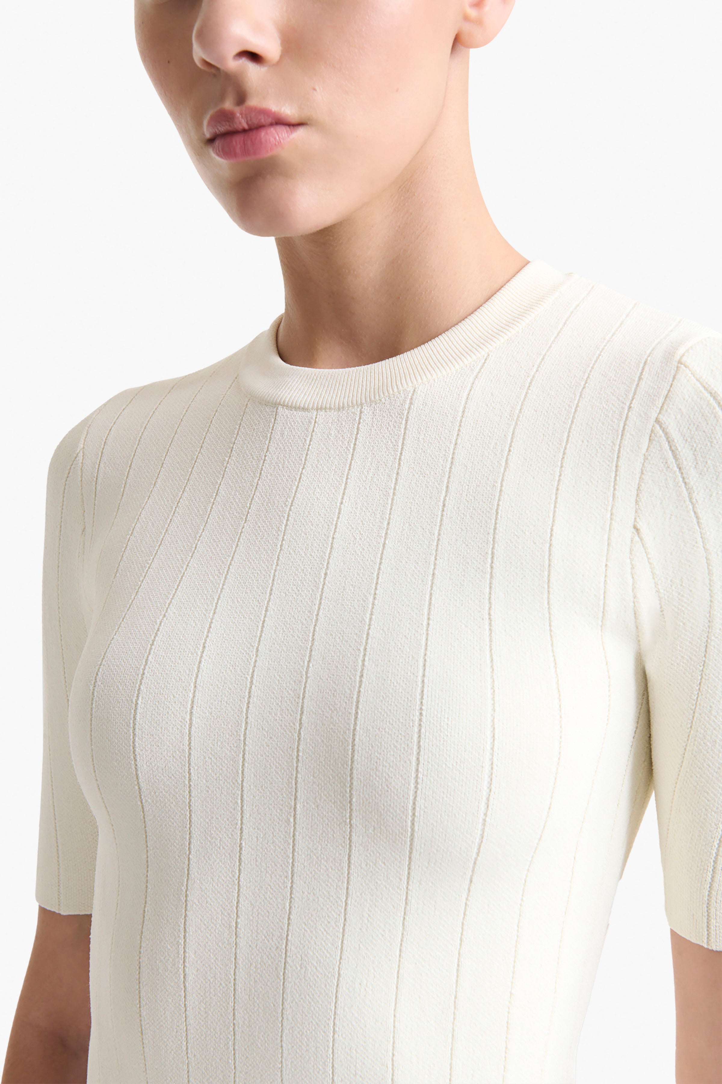 Cabbie Sweater in Optic White - Cozy Knit Pullover for Women | Perfect for Casual Outings & Winter Layering