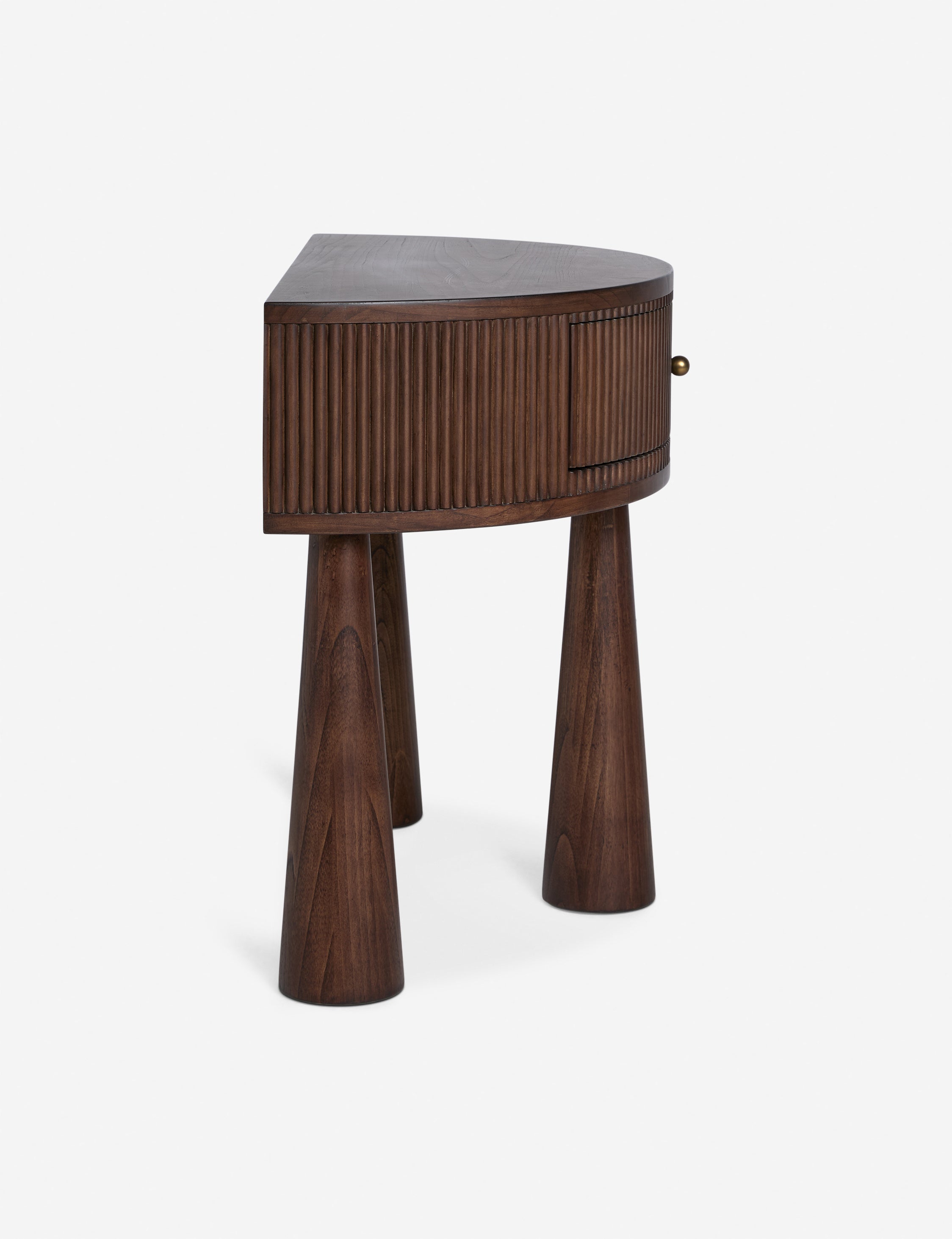 Modern Fletcher Nightstand - Wooden Bedside Table with Drawer for Bedroom, Living Room & Office - Stylish Storage Solution for Small Spaces