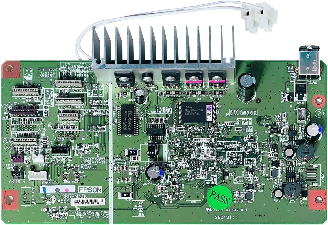 MZK Motherboard for Epson L1800 DTF Printer - Replacement Control Board for High-Quality Direct-to-Film Printing | Perfect for Custom T-Shirt, Hoodie & Textile Printing Businesses