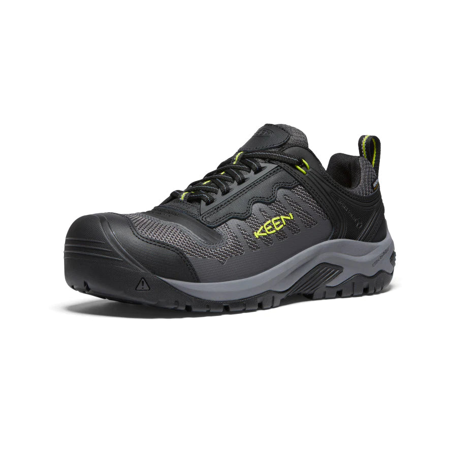 KEEN Men's Reno KBF Waterproof CSA Approved Work Sneakers - Slip Resistant Safety Shoes for Construction, Warehouse & Outdoor Work
