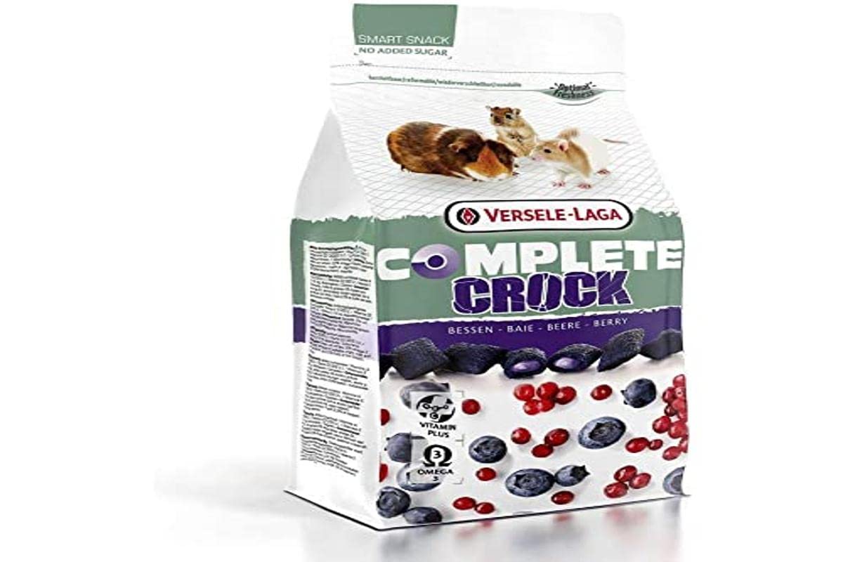 Versele Laga Crock Complete Rabbit Snacks - 7 Pack (1.8oz Each) - Healthy Treats for Rabbits, Perfect for Training, Bonding & Rewarding Your Pet Bunny