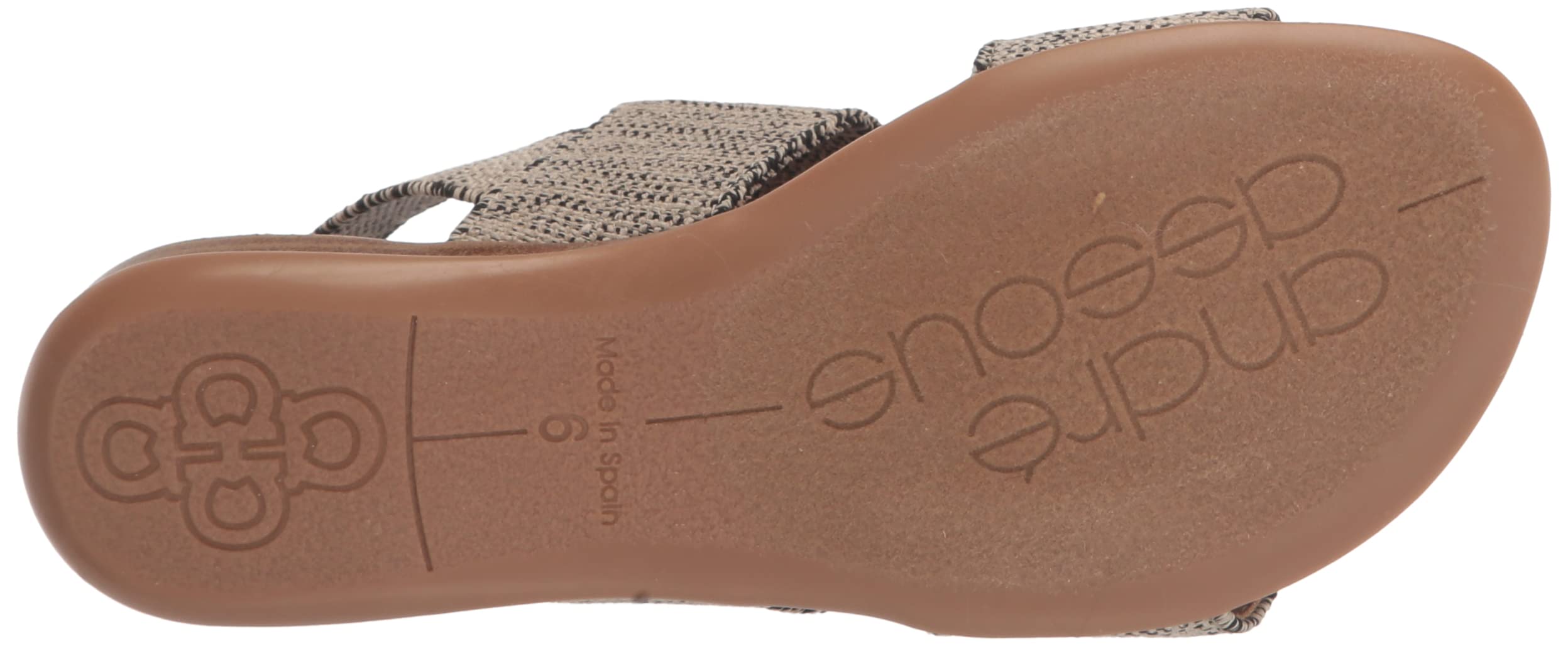 André Assous Women's Comfortable Flat Sandals - Breathable Summer Casual Shoes for Beach, Walking & Vacation
