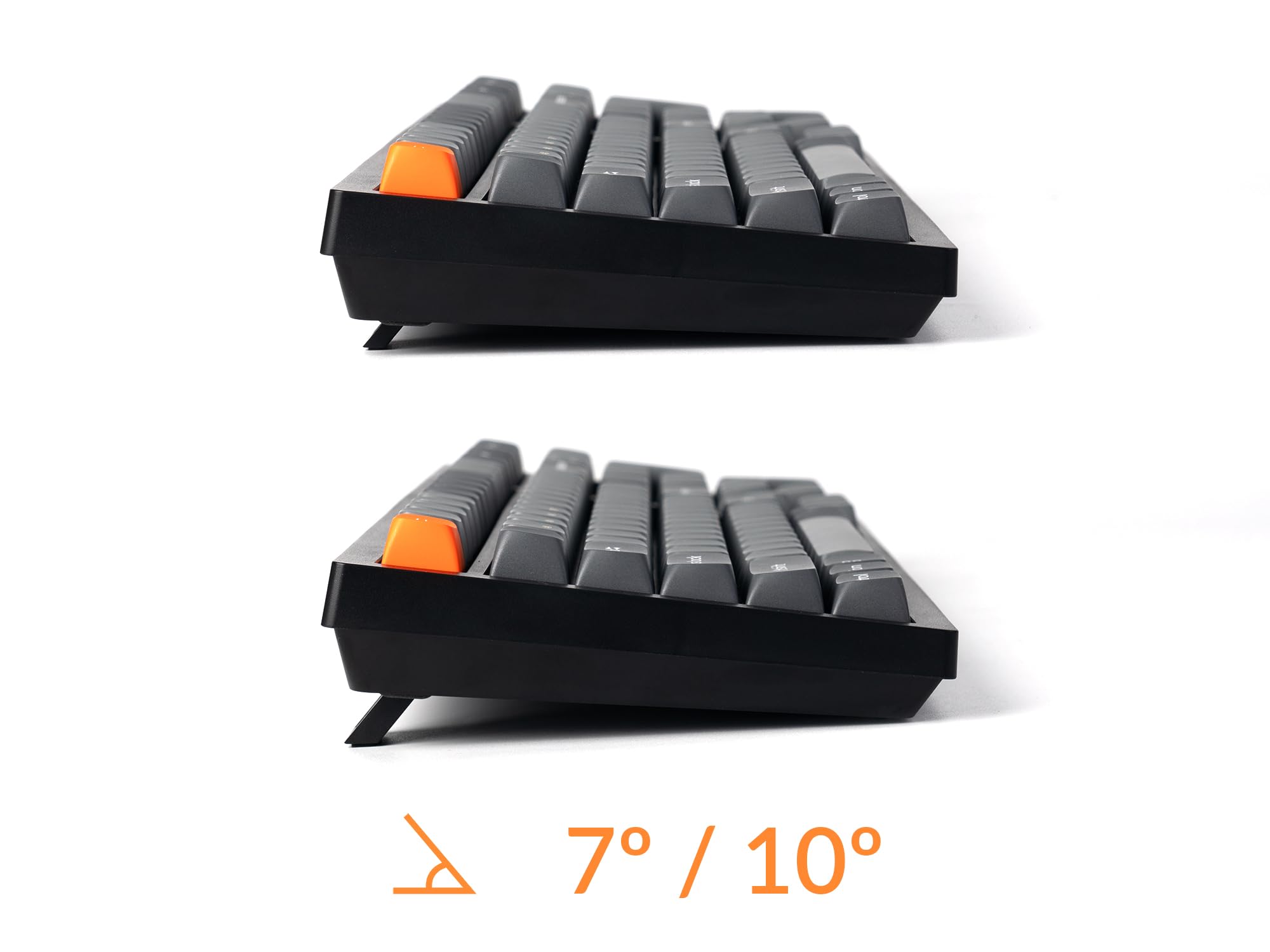Keychron K8 Max Wireless Mechanical Keyboard - QMK Customizable, TKL 80% Layout with Bluetooth 5.1/2.4G/USB-C, White Backlit Super Banana Switch, NKRO for Mac/Windows Gaming | Perfect for Home Office, Esports & Professional Typing