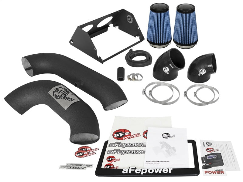 aFe Magnum FORCE Stage 2 Pro 5R Cold Air Intake System for 2017 Ford F-150 3.5L V6 EcoBoost (Turbo) - High Performance Air Filter Upgrade for Better Fuel Efficiency & Horsepower - Perfect for Off-Roading & Towing