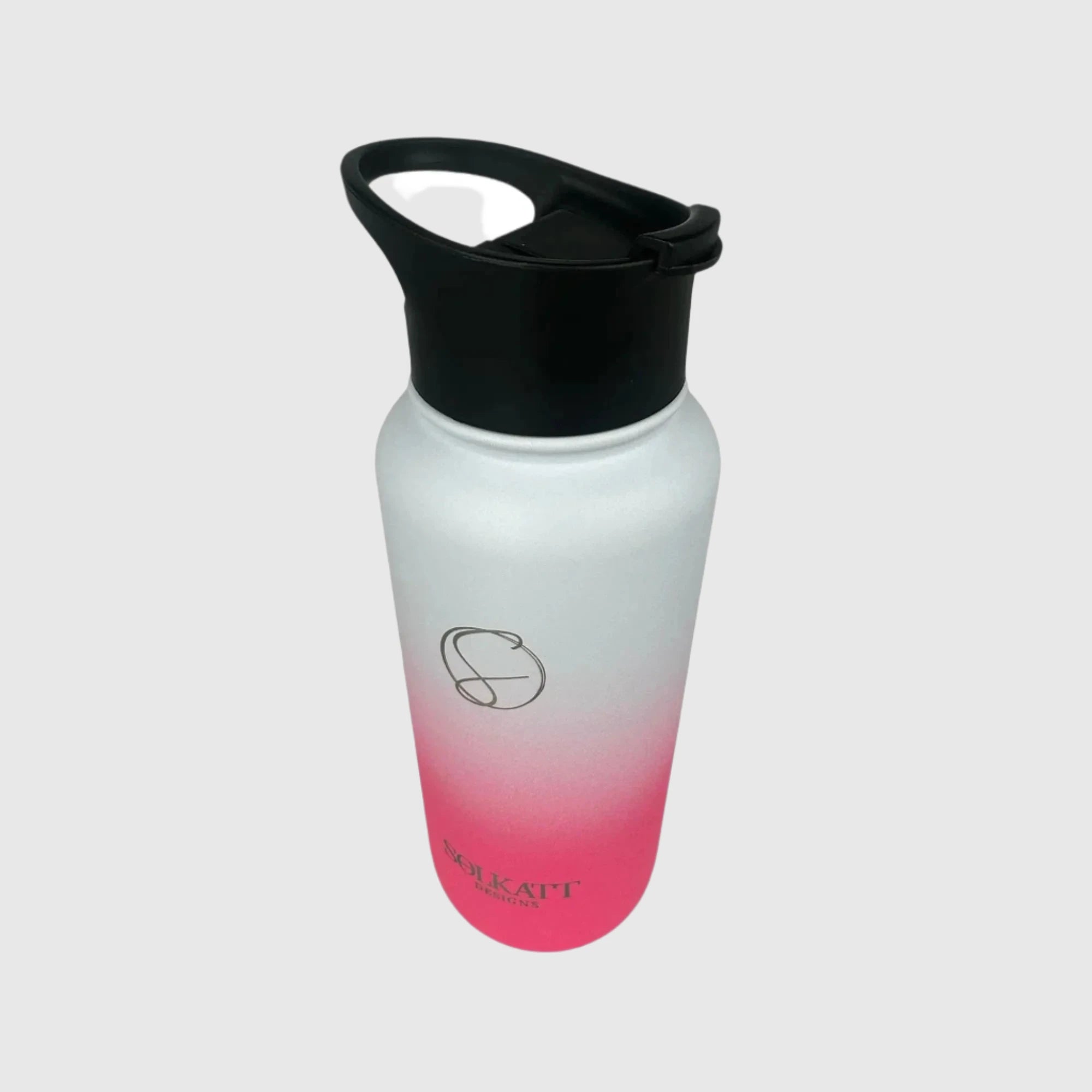 Hot Pink Insulated Stainless Steel Water Bottle 32oz (950ml) - Leakproof & BPA Free for Gym, Hiking & Outdoor Activities