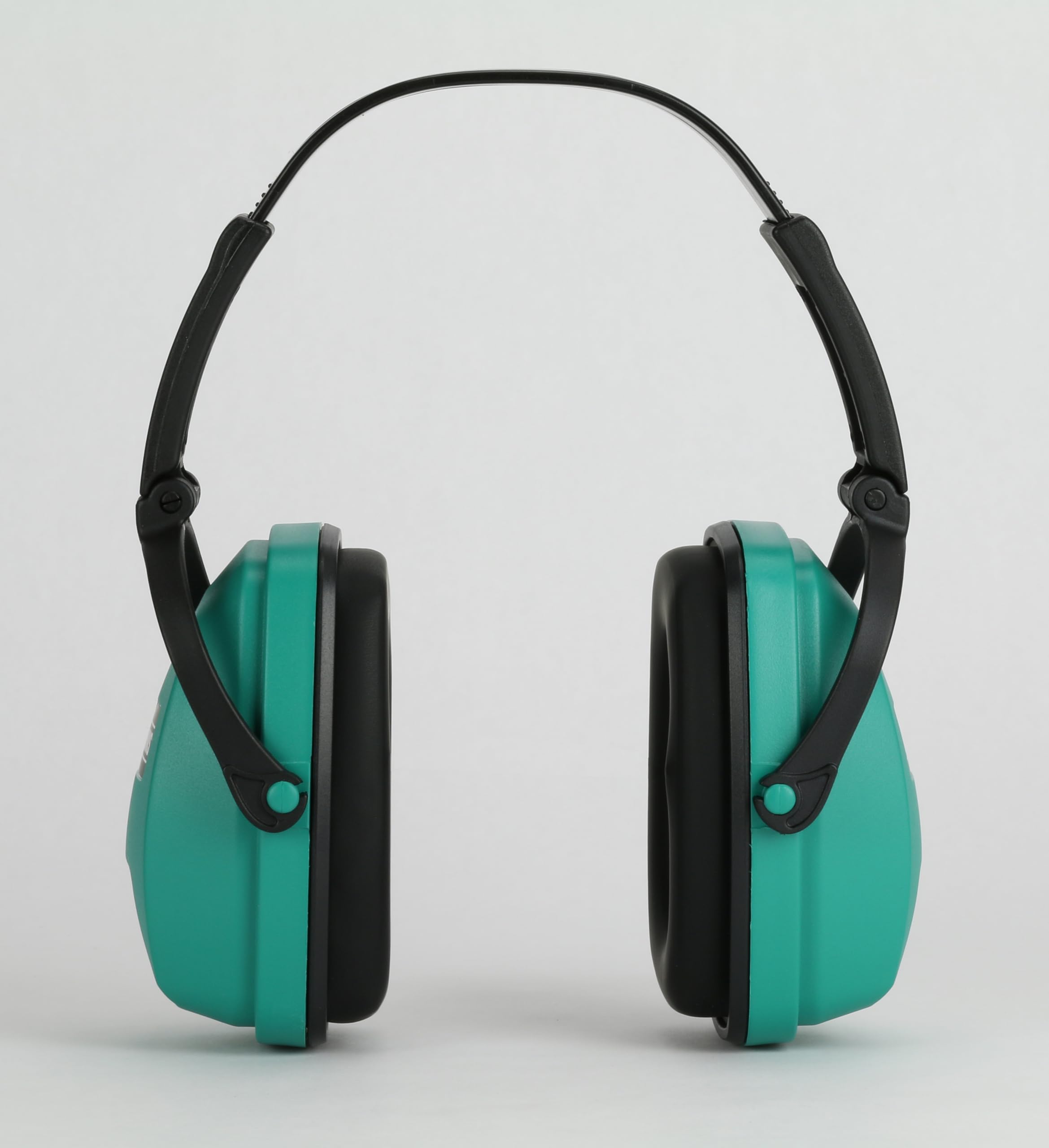 Safety Works SWX00115 Foldable Earmuffs - Noise Reduction Hearing Protection for Shooting, Construction & Industrial Work - Adjustable & Lightweight Black Ear Defenders