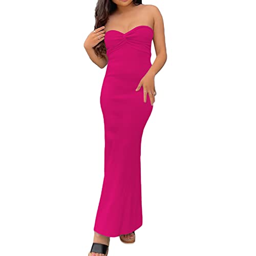 Women's Floral Print Spaghetti Strap Backless Maxi Dress - Cowl Neck Bodycon Long Party Dress for Evening Events, Weddings & Date Nights