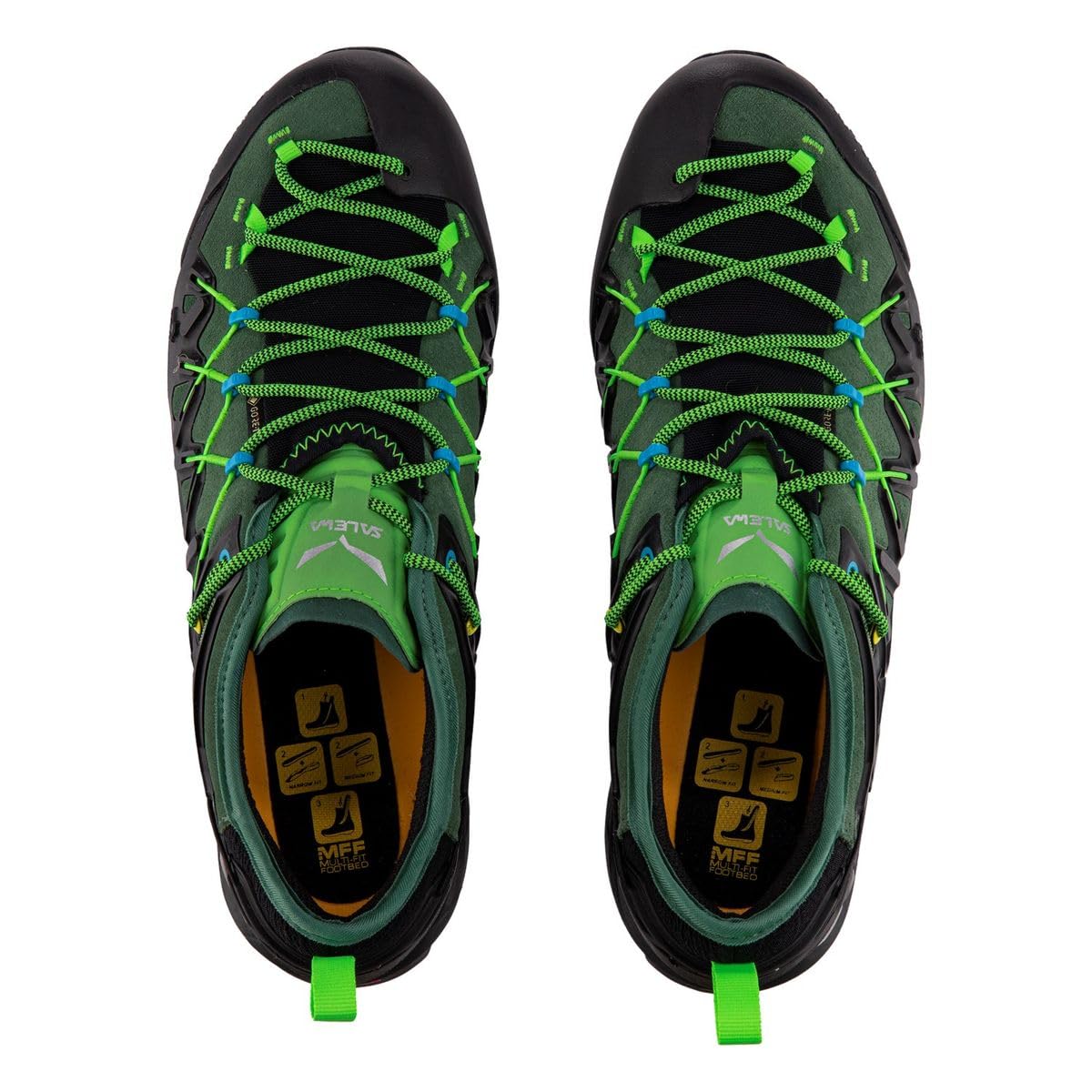 Salewa Men's Waterproof Hiking Shoes for Camping & Outdoor Adventures - Size 9.5 US - Lightweight Trekking Footwear for Mountain Trails & Backpacking