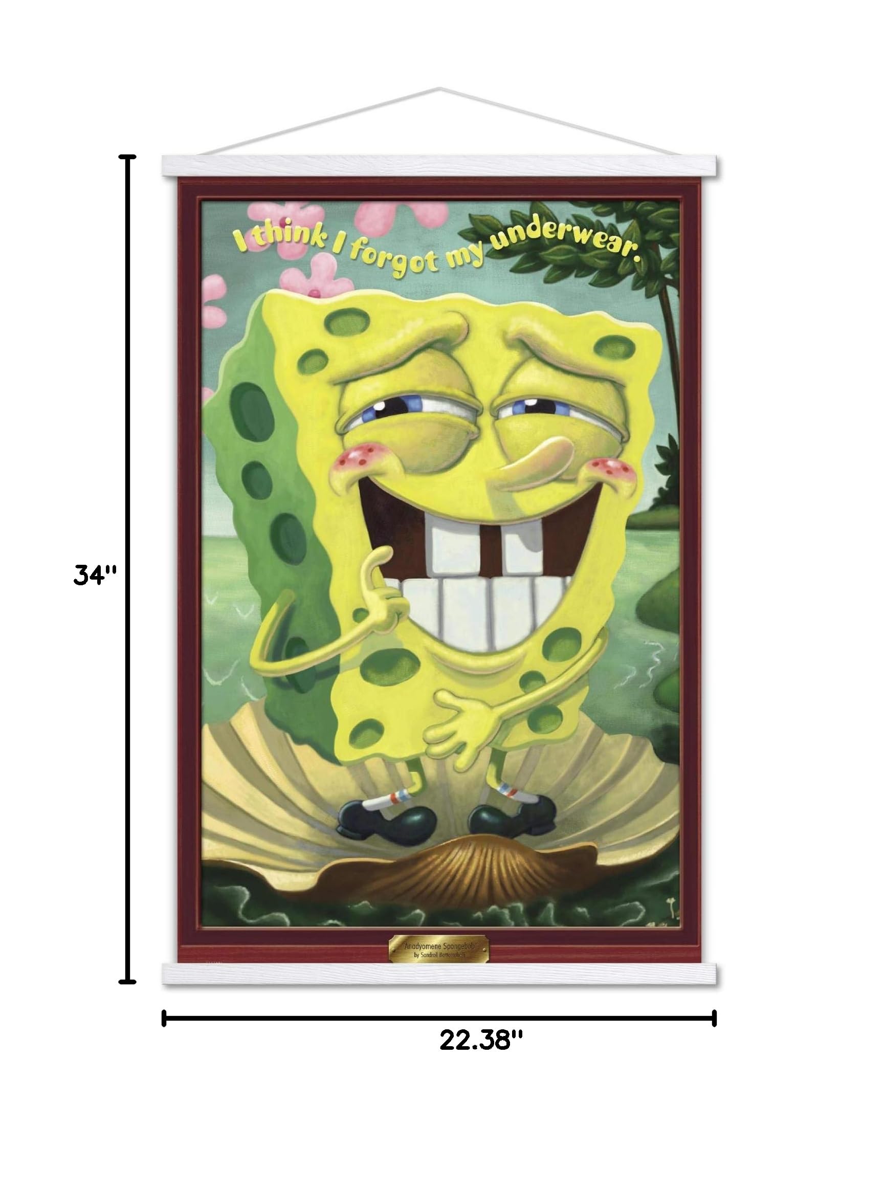 Trends International Nickelodeon SpongeBob SquarePants Underwear Wall Poster - 22.375